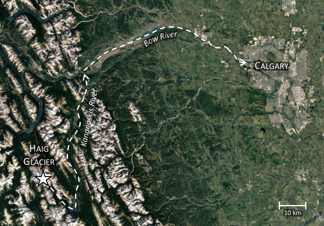 How the Haig feeds Calgary's water supply.