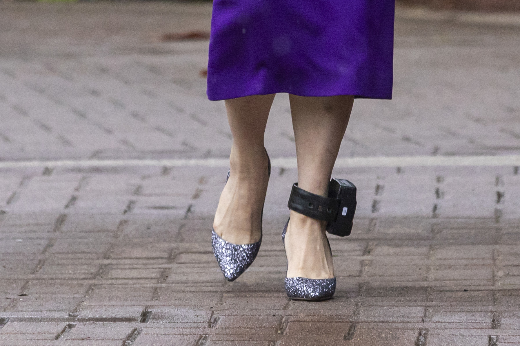 Huawei chief financial officer Meng Wanzhou leaves her home in Vancouver on Sept. 23, 2019. (Ben Nelms/CBC)