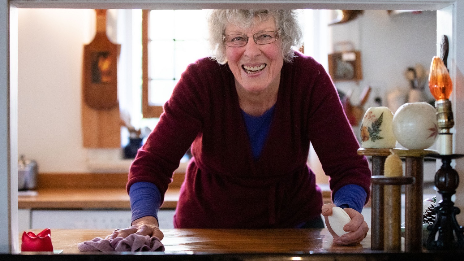Rosemary Hopkinson, 79, says plain old soap and water kept her and her three brothers safe from measles, mumps, chicken pox and diptheria during their childhood. (Maggie MacPherson/CBC)