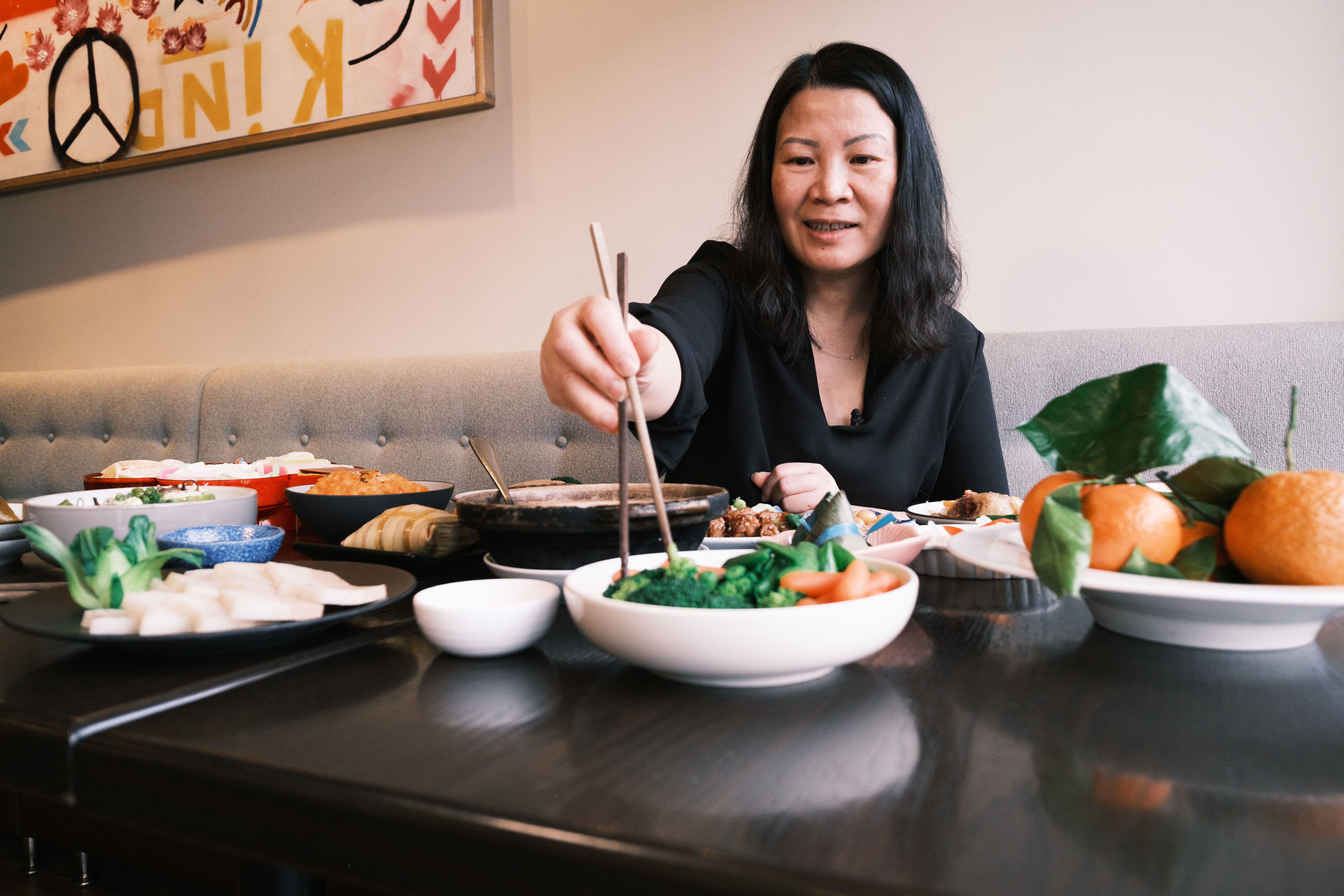 Chi Le creates vegan versions of classic Vietnamese dishes at her restaurant in Vancouver's Kitsilano neighbourhood.