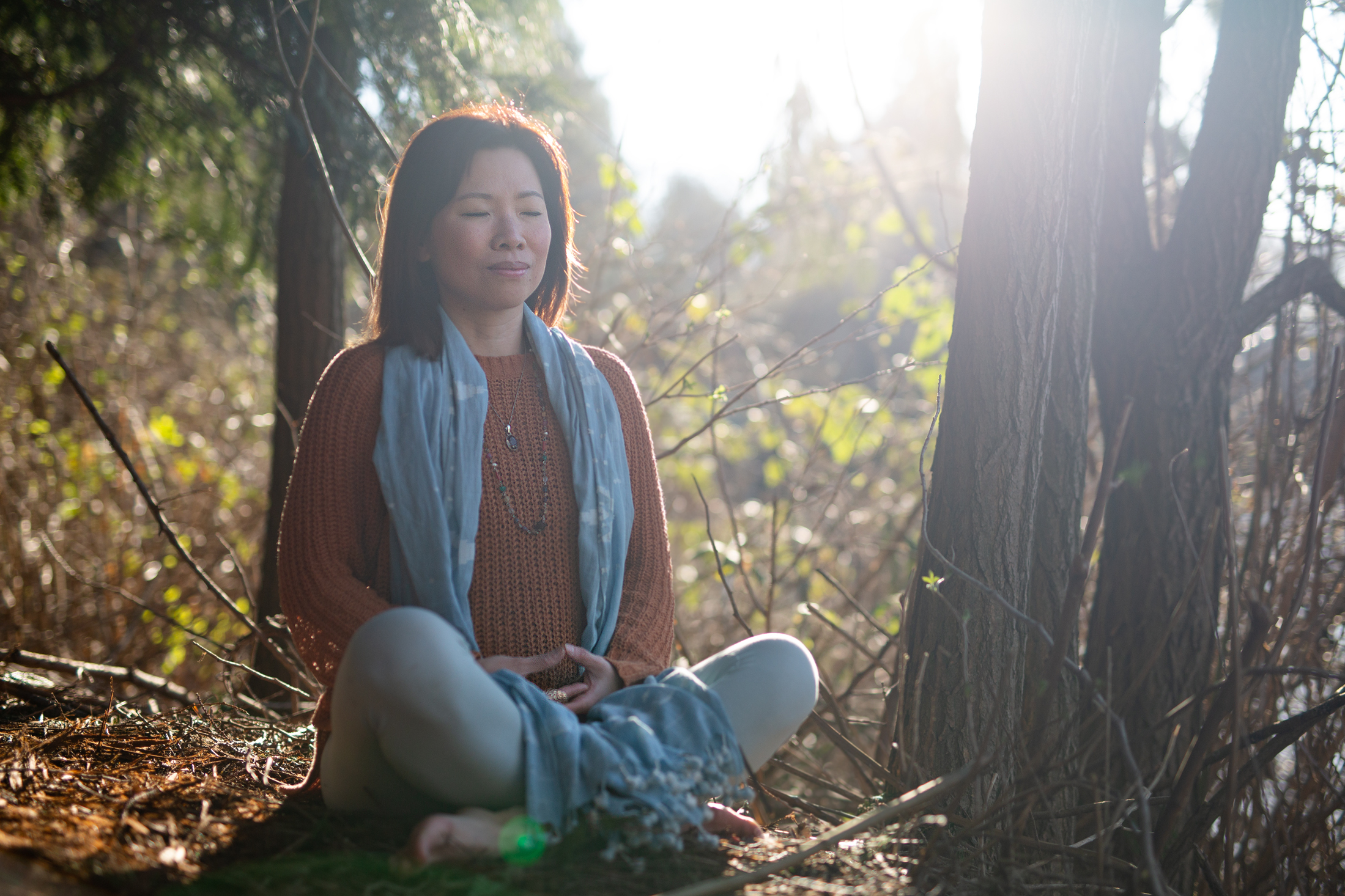 Ho says that even eating ice-cream can be a mindfulness exercise. Notice the different flavours and textures. Acknowledge the farmer who harvested the fruit and the sun that shone on the ingredients. 