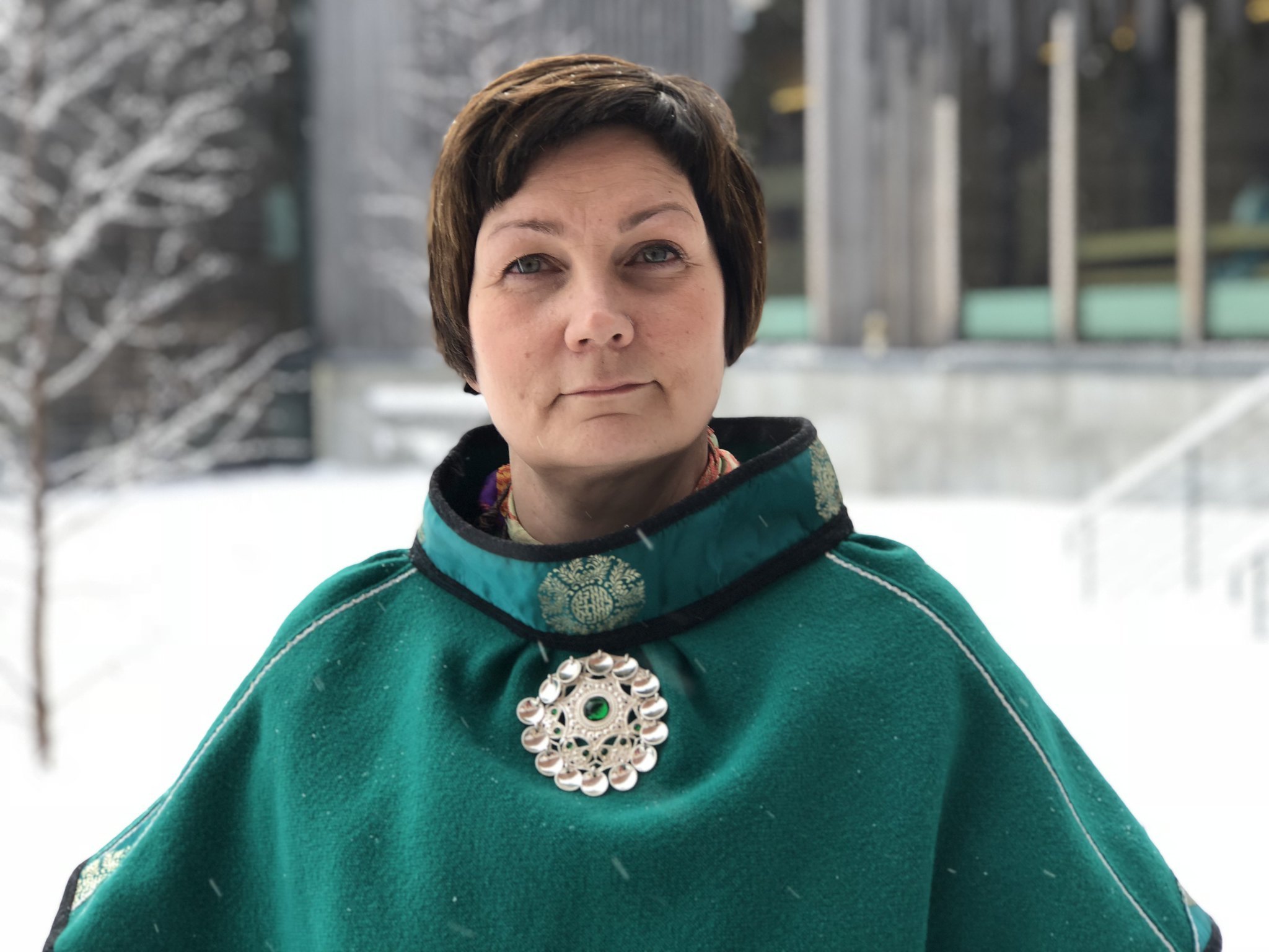 Aili Keskitalo, president of the Saami Parliament of Norway, says she too only learned about the revival of the project through the media. (Ase M.P. Pulk/Sámediggi)