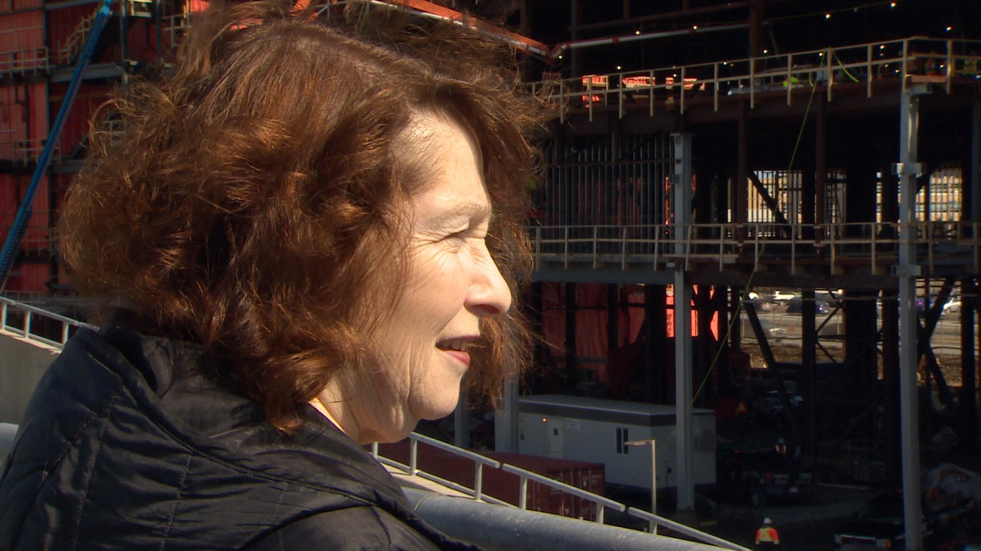 Ann Browne is leading the Core Science construction project at Memorial University. (CBC)