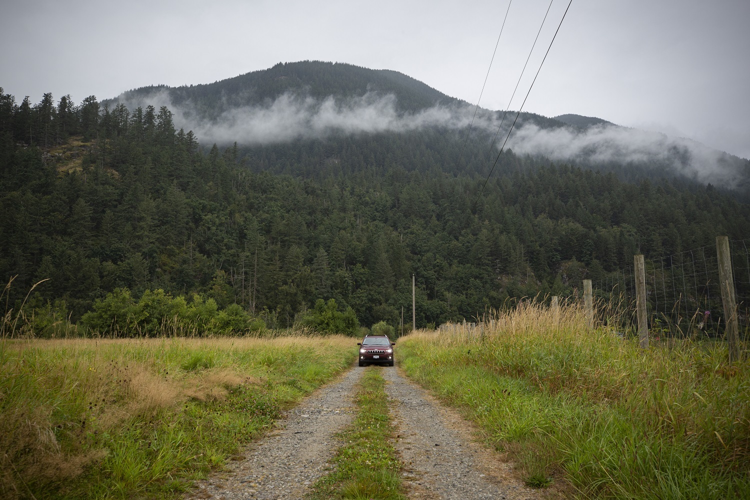 Care worker Jenny Kaastra says her car has become a place of solace. (Ben Nelms/CBC)