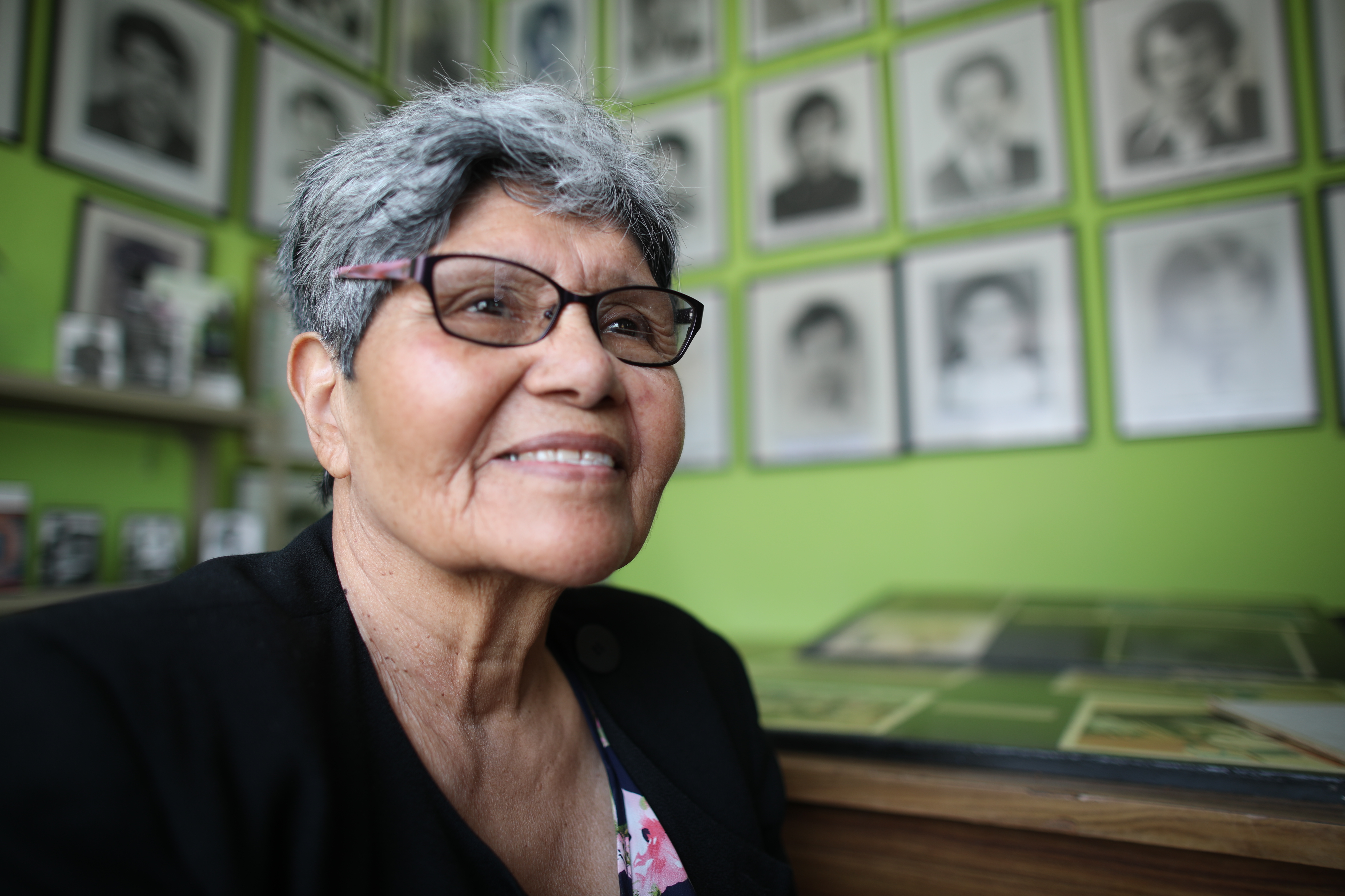 Aura Elena Farfan was the first person to actively investigate the Dos Erres massacre, about 12 years after it took place. (Ousama Farag/CBC)