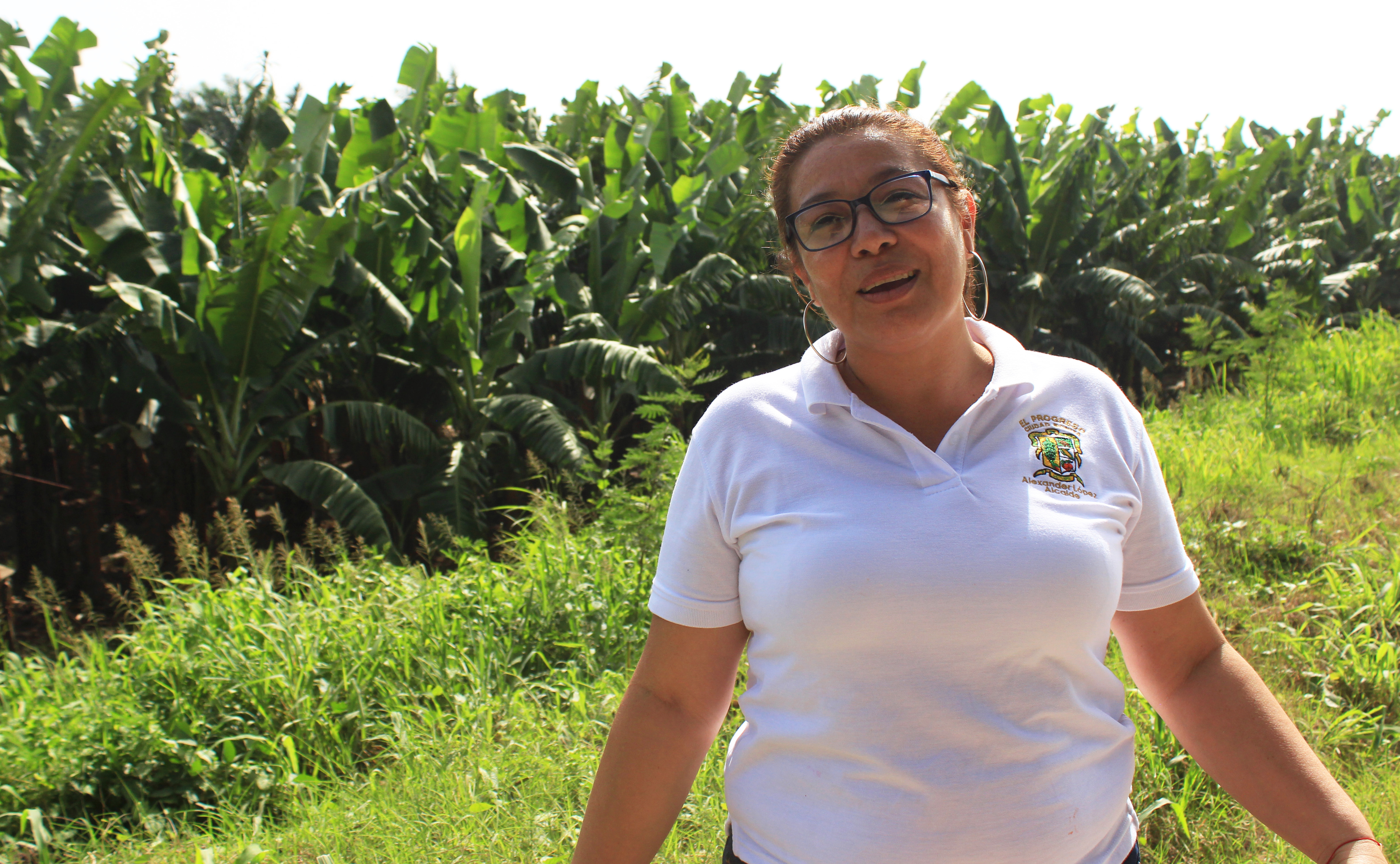 Gisela Cruz, the manager of the museum, says she only has good memories of her time living on the banana plantations. (María José Burgos/CBC)