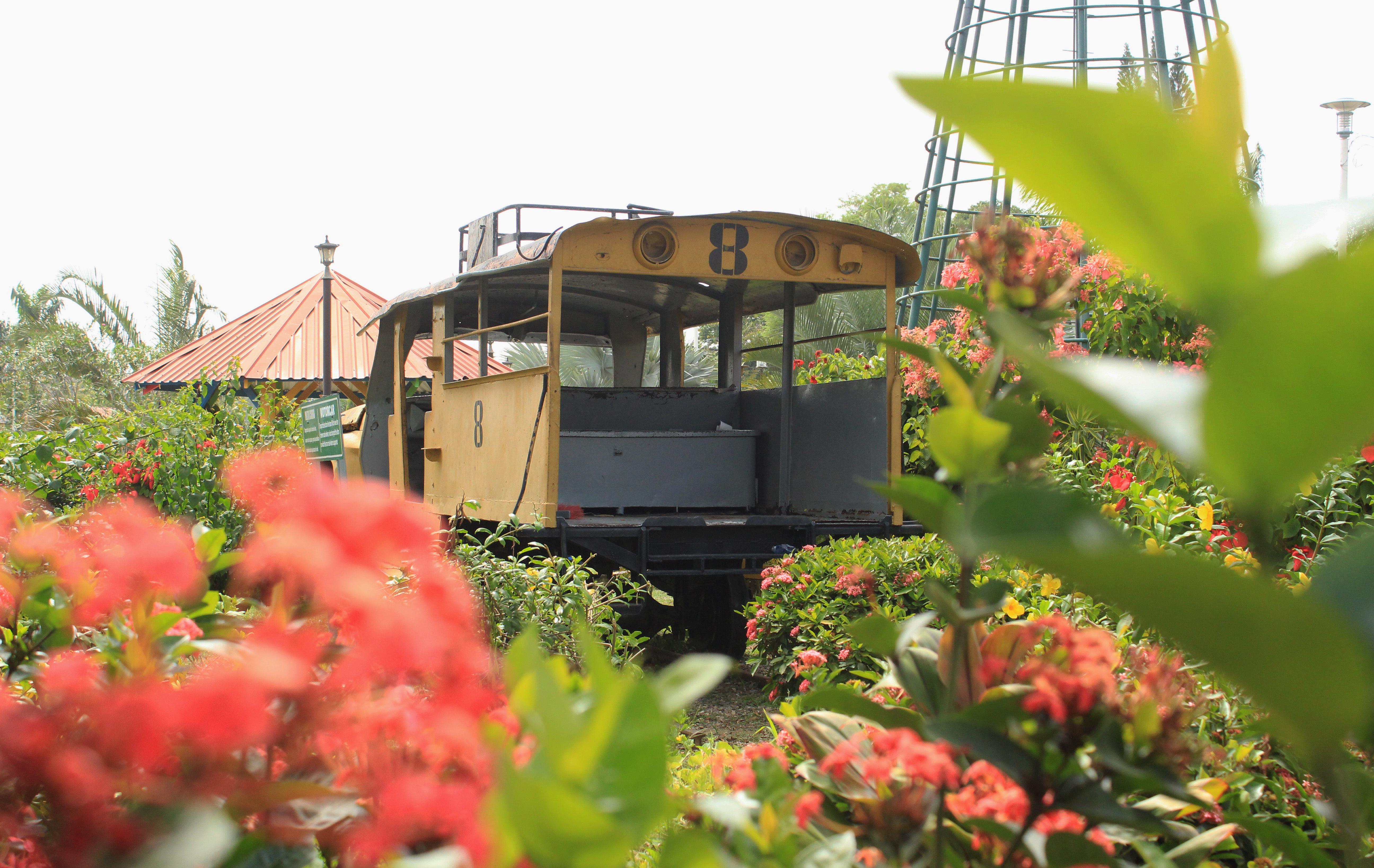 The Progreso Railway Museum in El Progreso is devoted to railways that were built, then dismantled by banana companies. Some residents celebrate children’s birthday parties here. (María José Burgos/CBC)