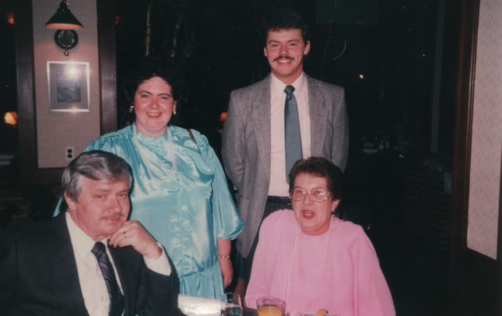 Brenda with her brother Robbie, her mother Betty and her father Gerry. (Submitted by Robbie Curwin)