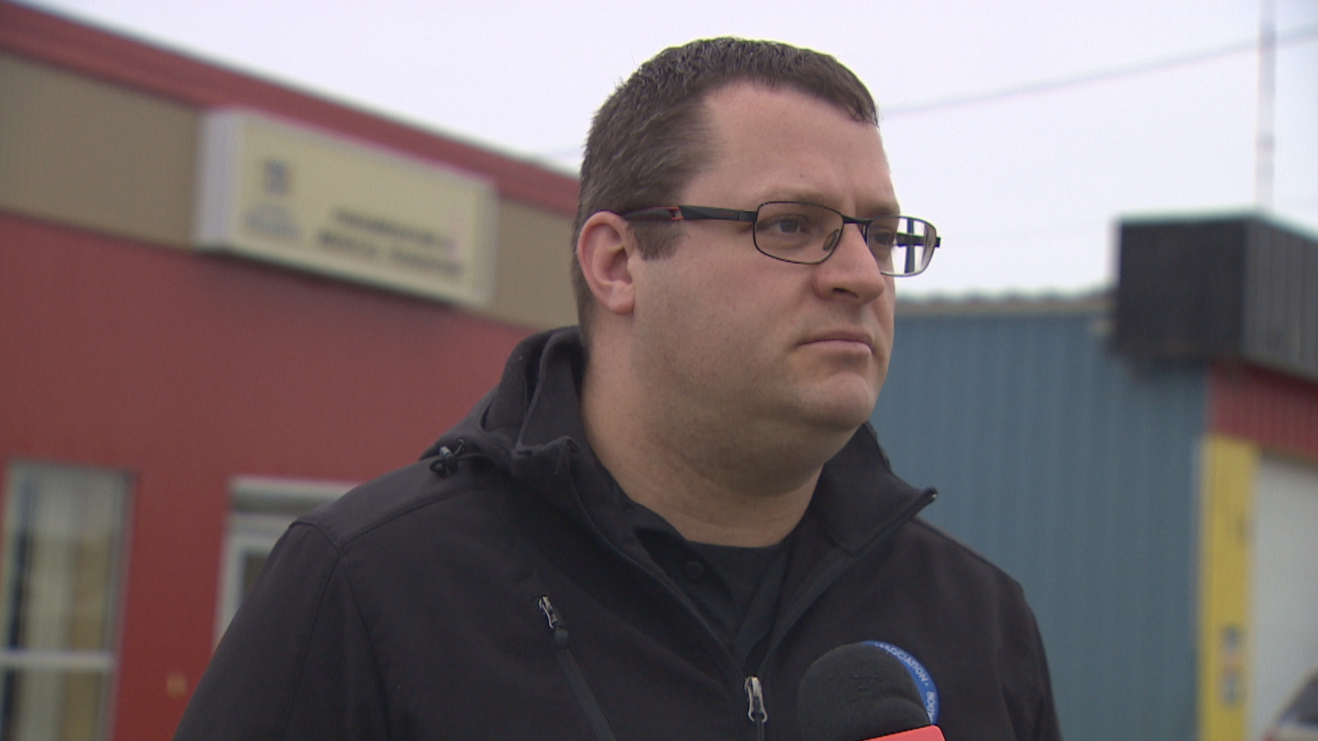 Rodney Gaudet, president of the Paramedic Association of Newfoundland and Labrador, says things have improved since the summer but offload delays are still common. (Ariana Kelland/CBC)