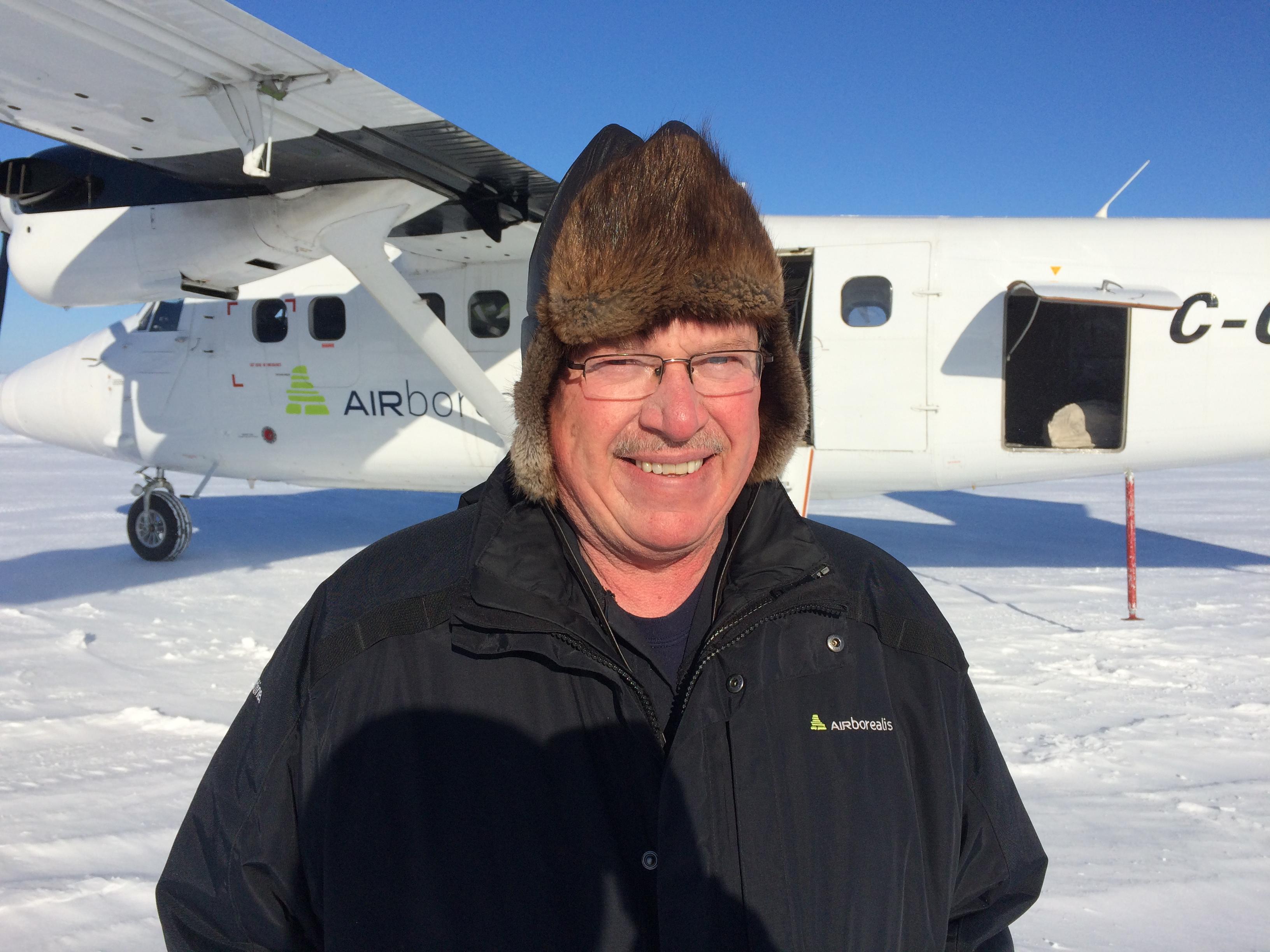 Air Borealis Captain Kevin Hann. (Jen White/CBC)