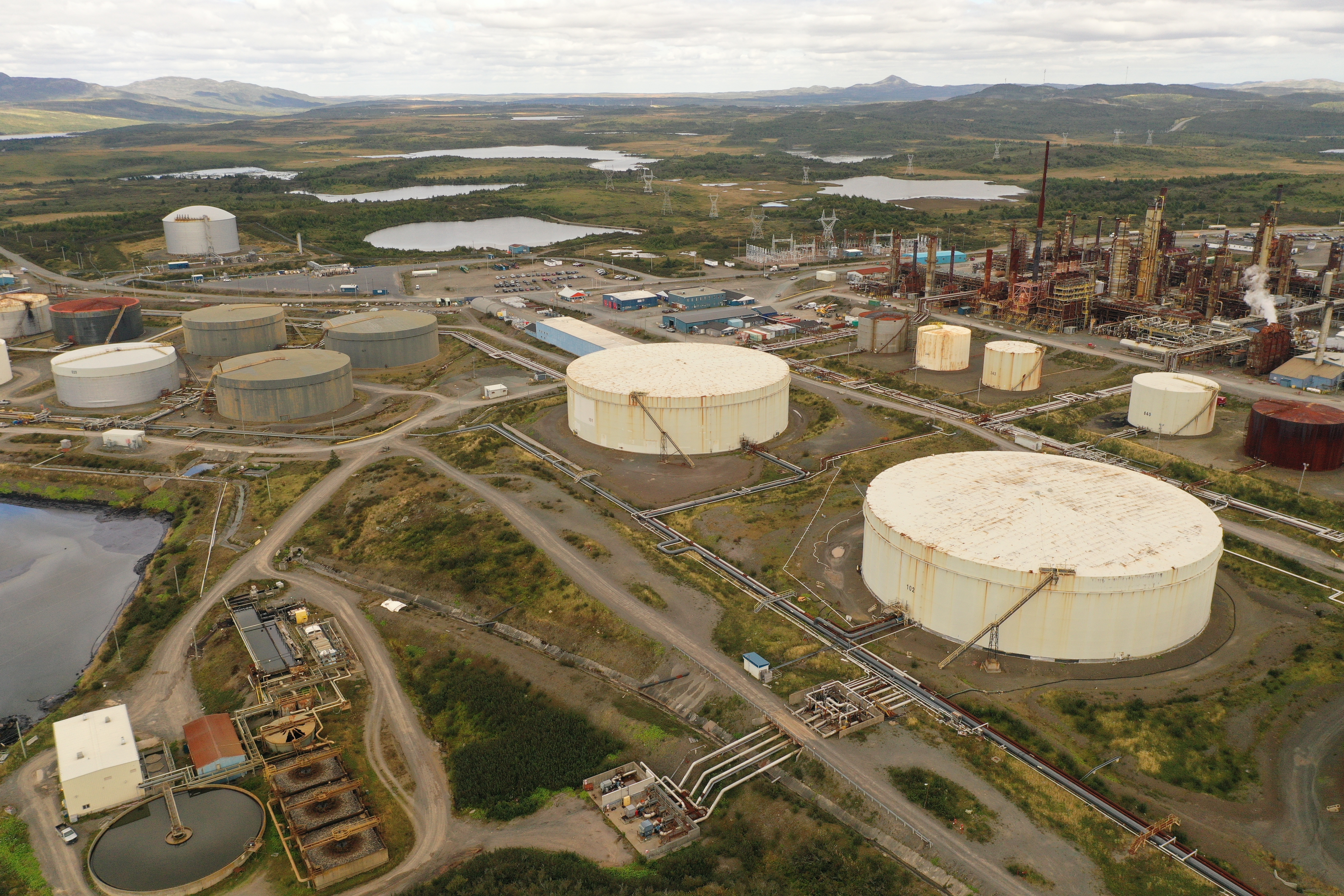 The Come By Chance oil refinery has been in operation for nearly 50 years. (CBC)