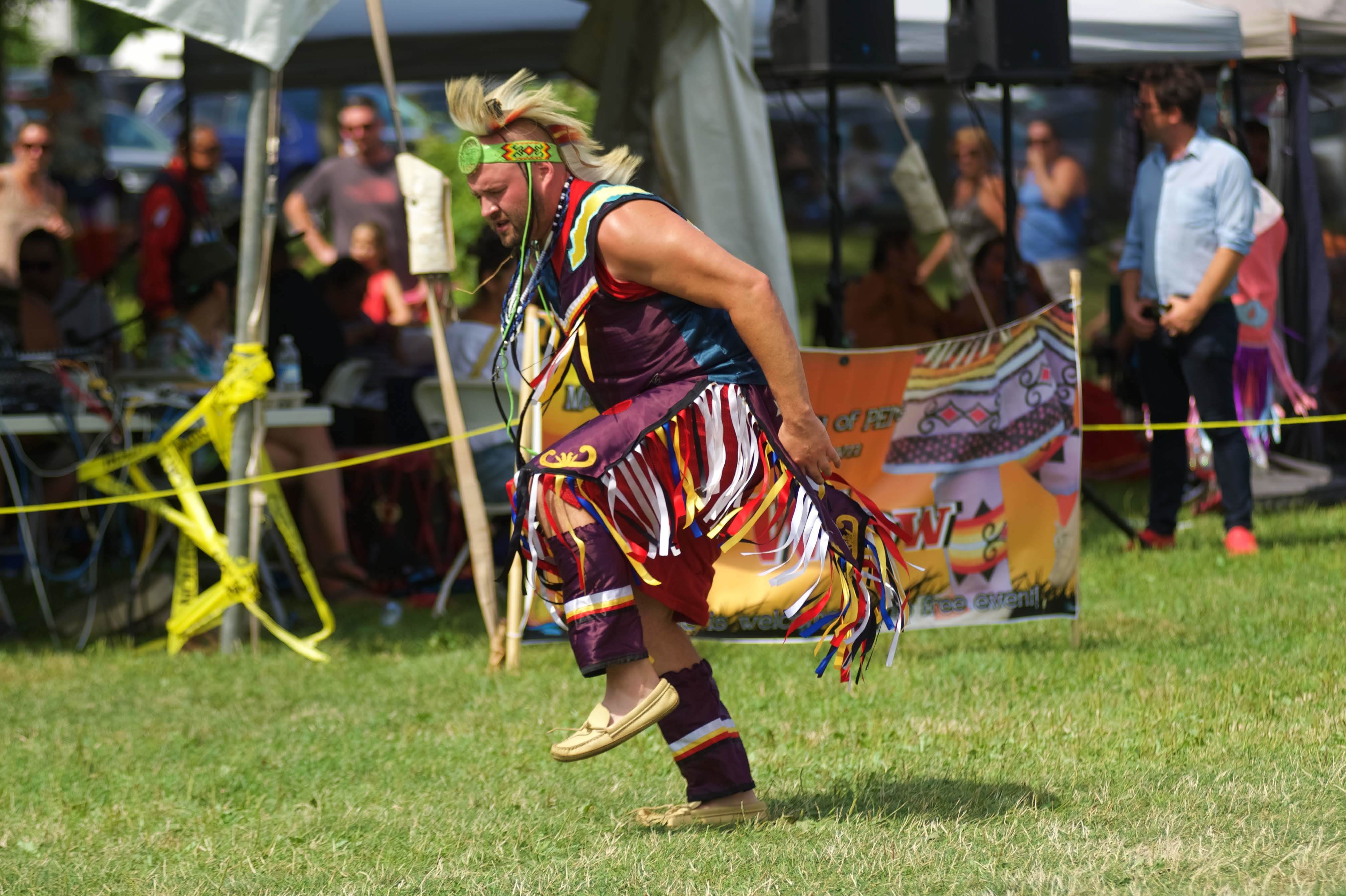 Every opportunity should be taken to participate because there was a time not long ago, when we were not allowed to do so. Historically, powwows and other ceremonial gatherings were illegal for First Nations to have or participate in. Traditions continued, but many would have them in hiding, away from the eyes of the Indian agents. In Canada, the Indian Act stopped the celebration of powwows until 1951, and they really started making a comeback in the early '60s. (Patricia Bourque)