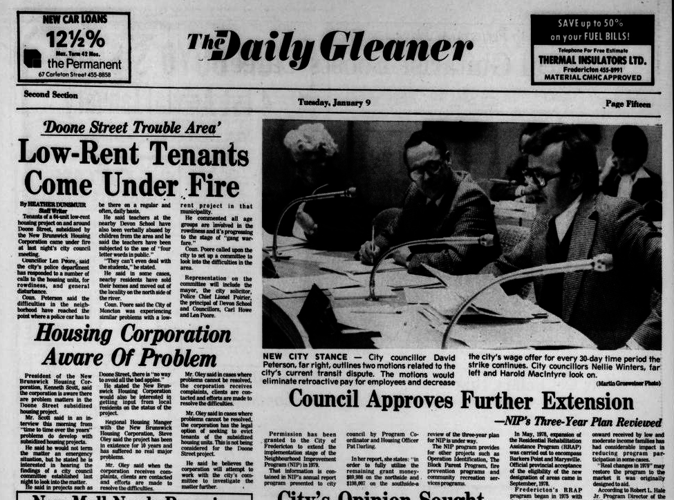 A 1979 Daily Gleaner story about Doone Street.