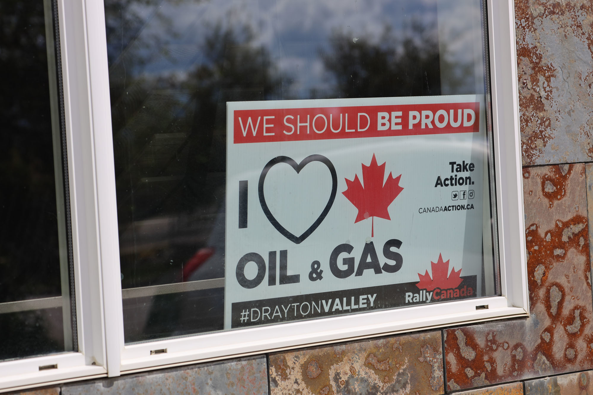 Rally Canada, an advocacy group out of Drayton Valley, was founded in the fall of 2018. (Kory Siegers/CBC)