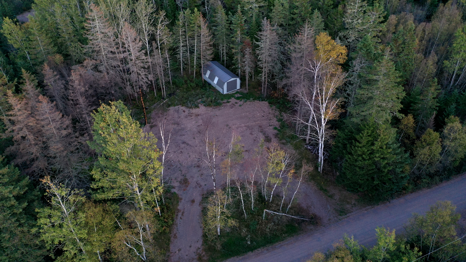 Frank and Dawn Gulenchyn's retirement home in Portapique no longer exists. It was one of three homes belonging to victims that the gunman burned. (Steve Lawrence/CBC)