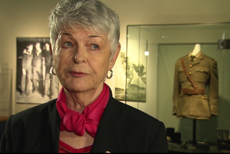 Elinor Gill Ratcliffe's donations paved the way for a dedicated exhibit on the Royal Newfoundland Regiment at The Rooms in St. John's. (CBC)