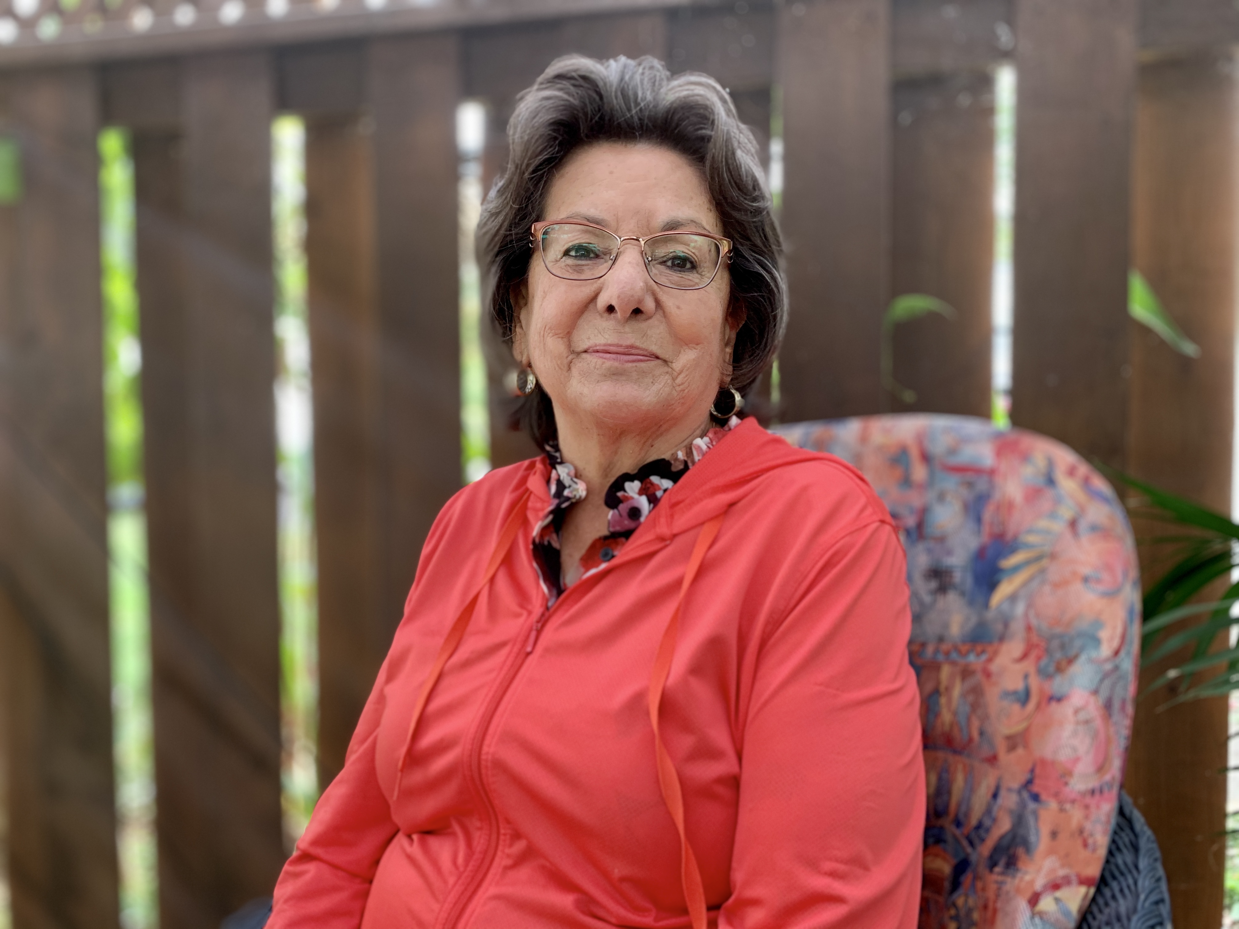 Eva Johnson worked at the Kahnawake Environment Office for 29 years. (Ka’nhehsí:io Deer/CBC) 