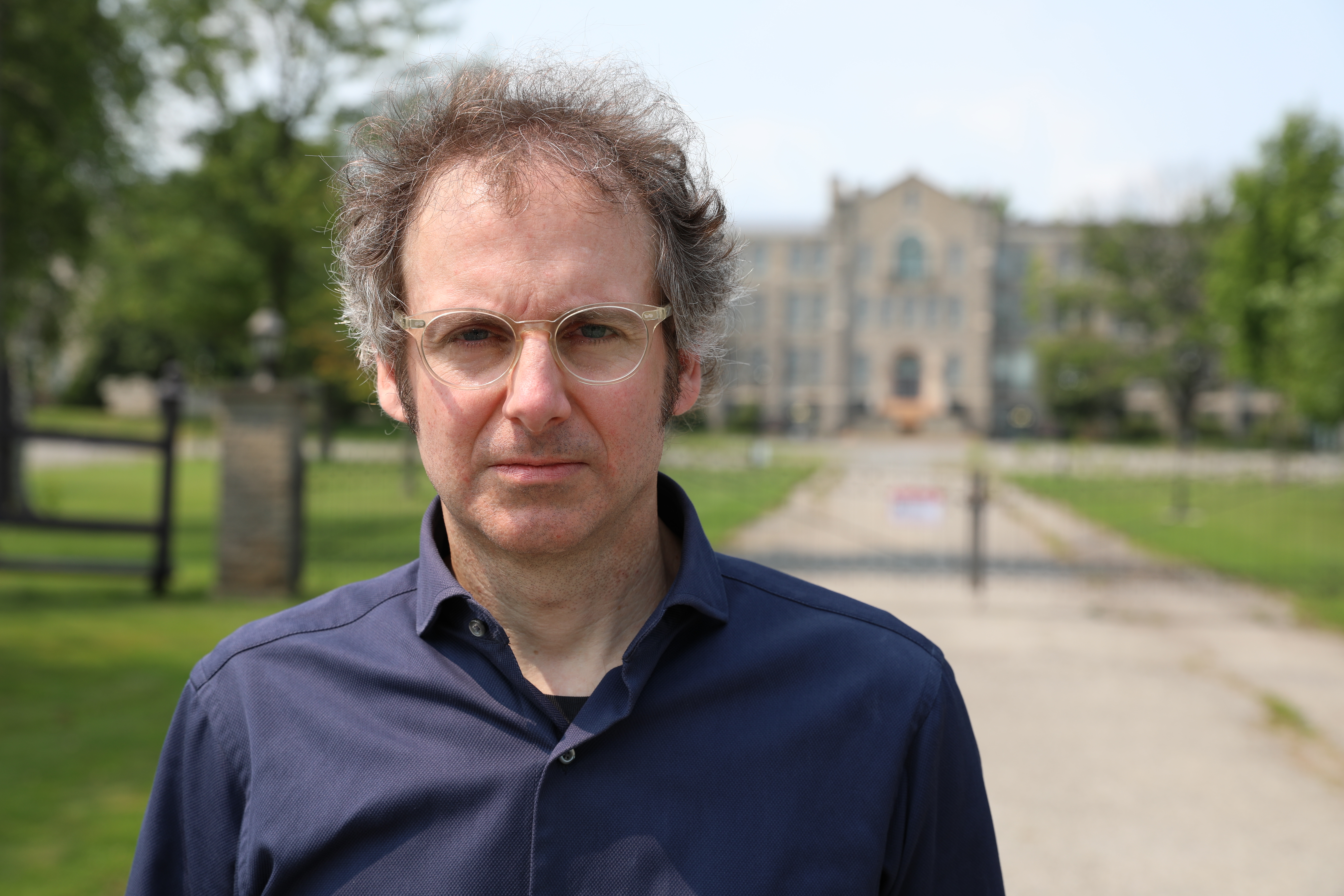 Ewan Whyte, now a published poet and writer, was at the Community of Jesus in Massachusetts for more than two years before he and his family moved to Grenville Christian College. (John Badcock/CBC)