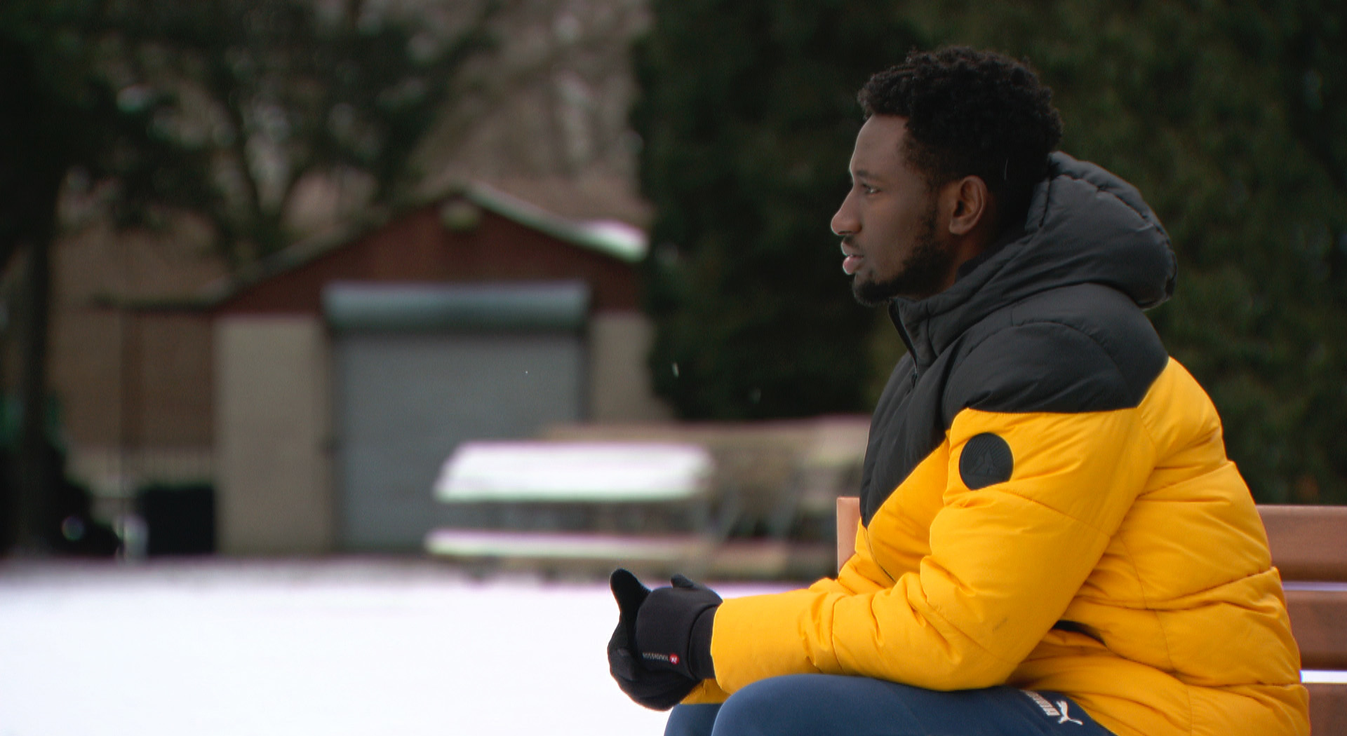 Felix Ndayitwayeko was born in Burundi and lived in a refugee camp in Tanzania before coming to Canada in 2015. (Jon Castell/CBC)