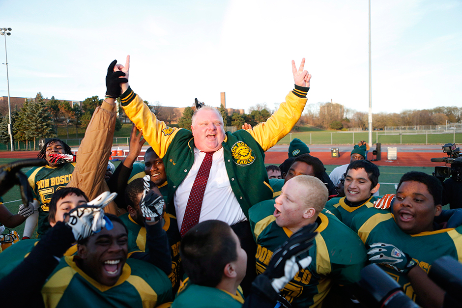 Ford loved football at least as much as politics, if not more. (Christopher Drost/CP)