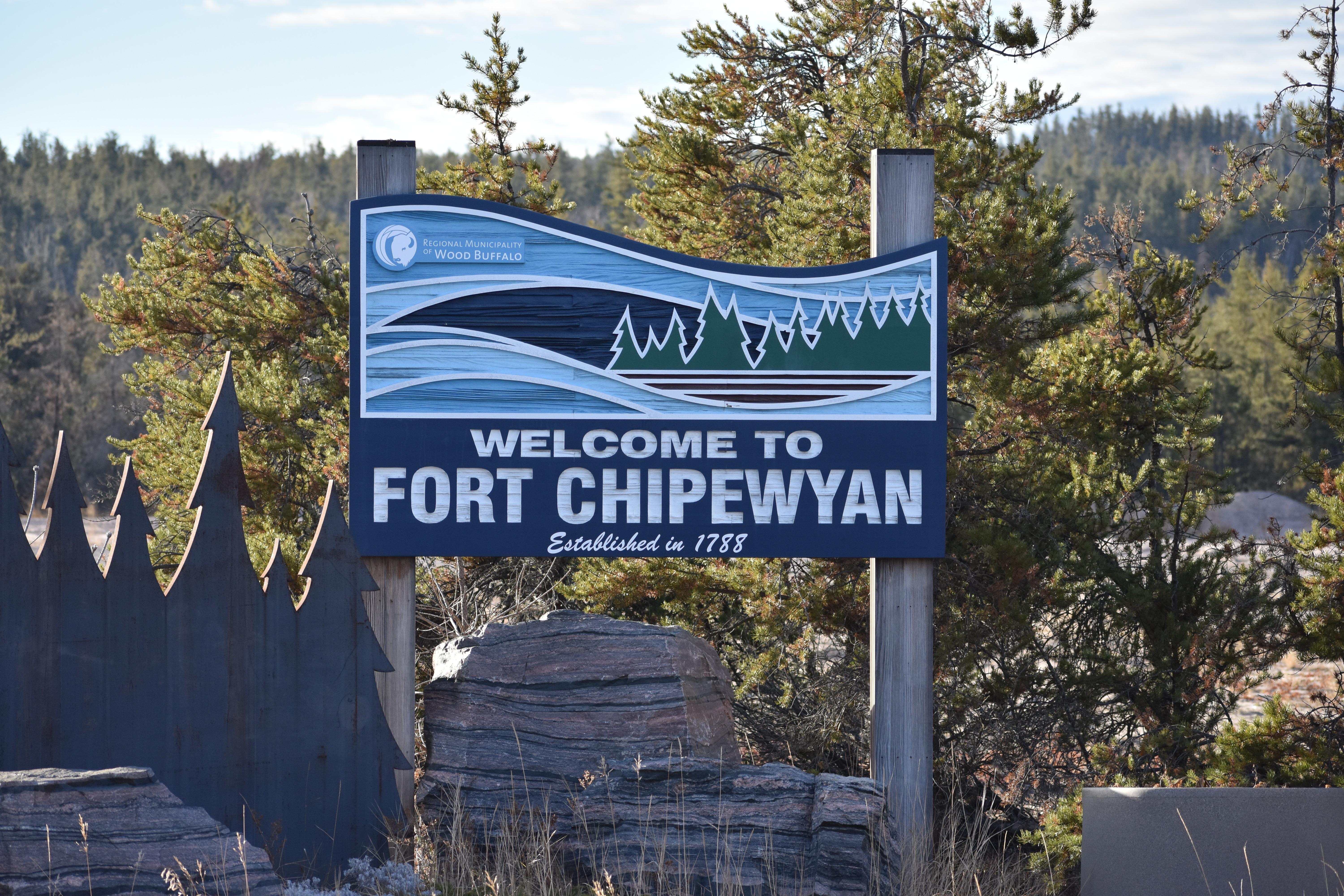 Fort Chipewyan is home to about 900 people. (Geneviève Normand/CBC Radio-Canada)