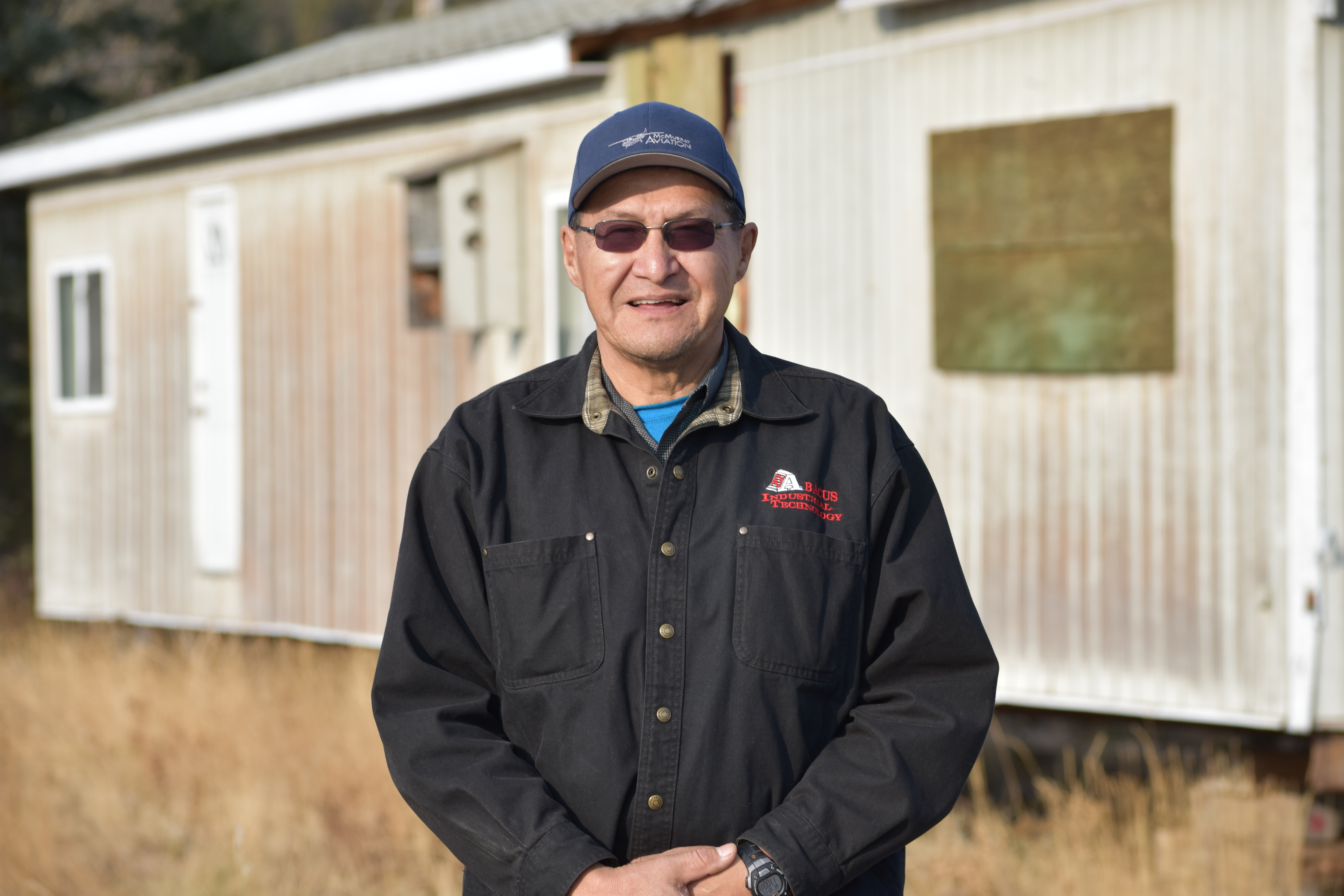 Gerald Gibot has worked in the oilsands and has also spent time living off the land. (Geneviève Normand/CBC Radio-Canada)