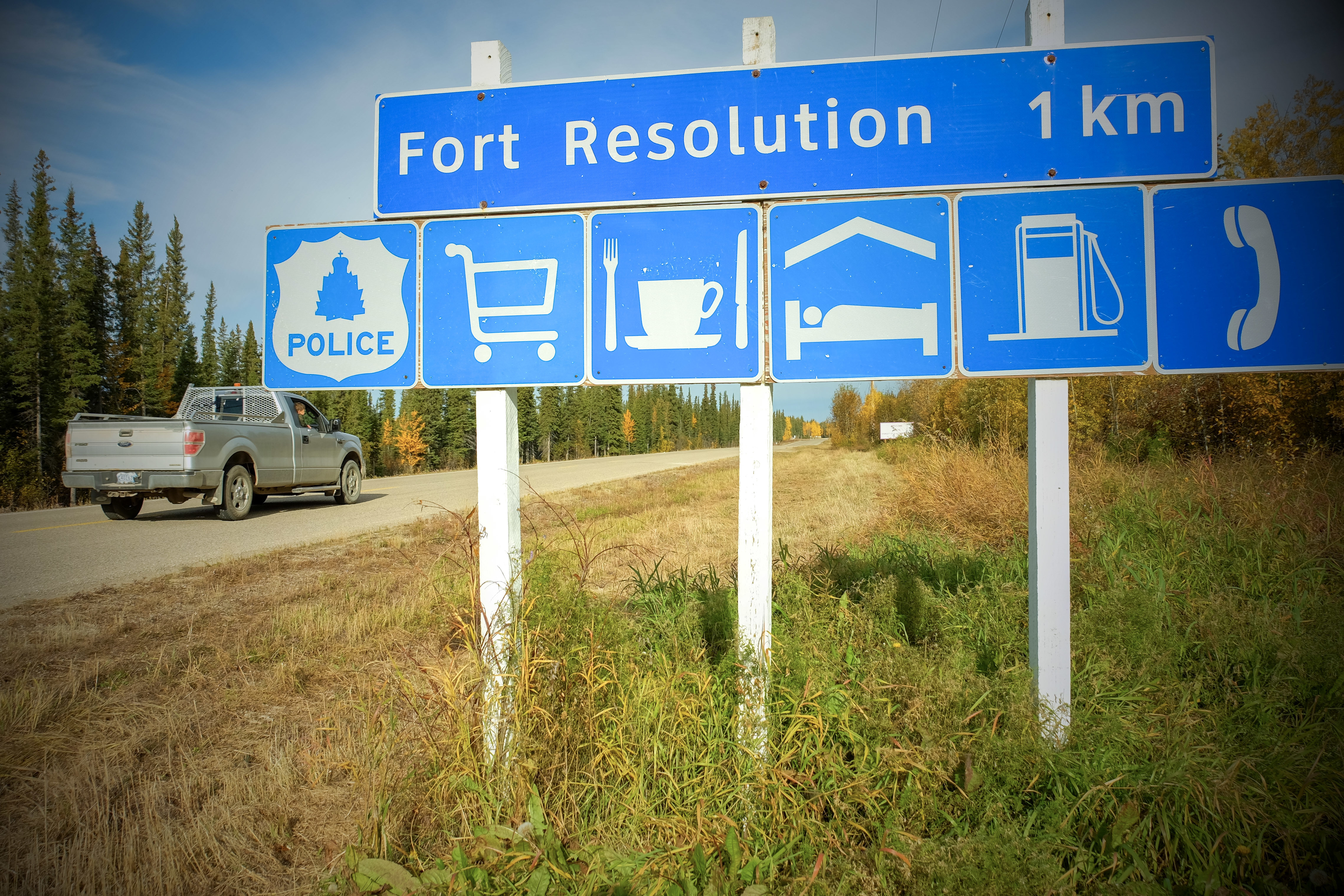 Work is hard to come by in Fort Resolution, but the hamlet is trying to create opportunities. (Graham Shishkov/CBC)