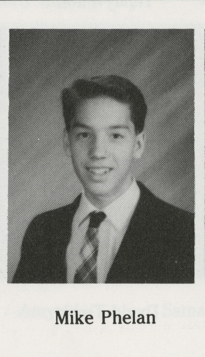 Michael Phelan, shown at age 14, says he was forced to endure prolonged and painful workout sessions while a student at Grenville Christian College because they thought he might be gay. (Grenville Christian College yearbook)