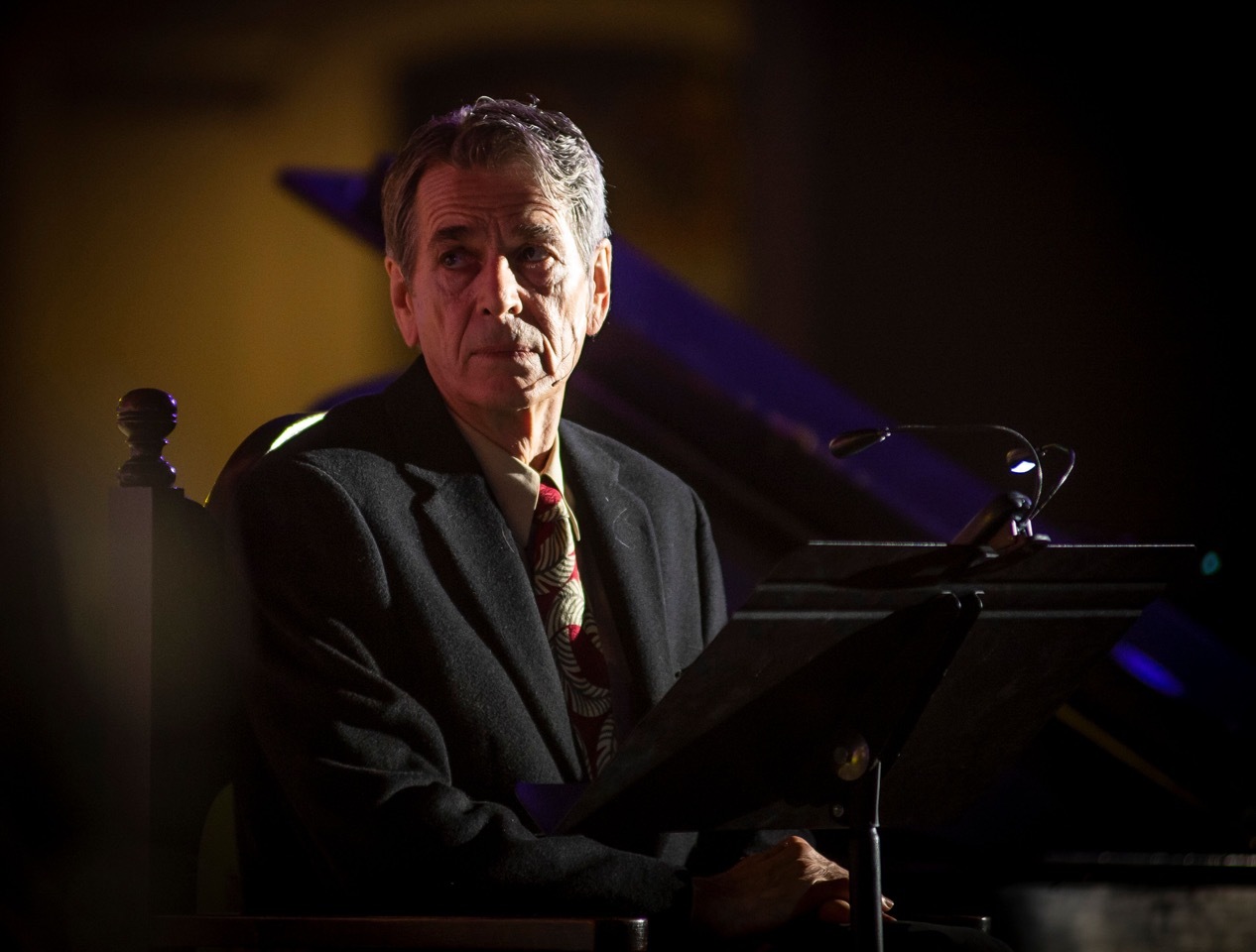 Actor Greg Malone narrated the Christmas truce performance. (Greg Locke)