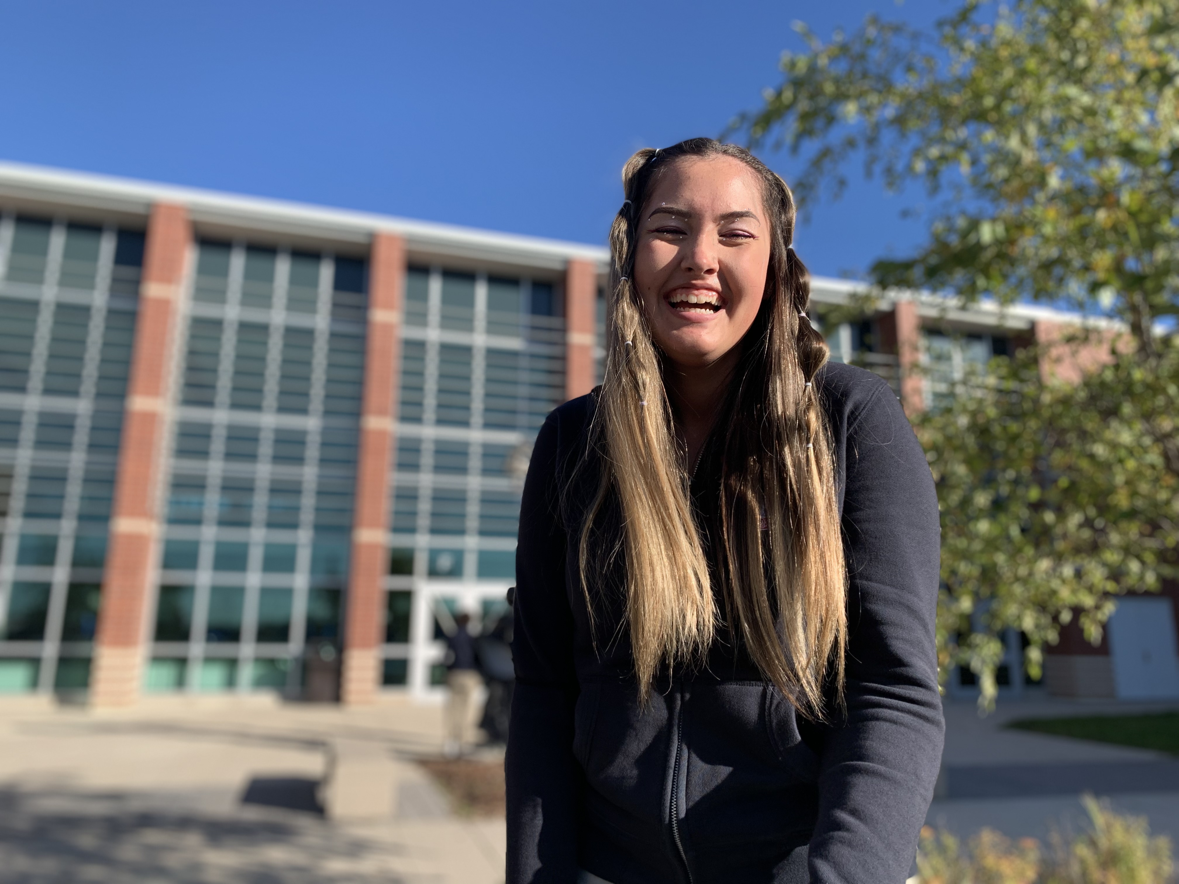 Catherine Masutti, 17, is learning about her Algonquin and Metis heritage. (Kate Dubinski/CBC)