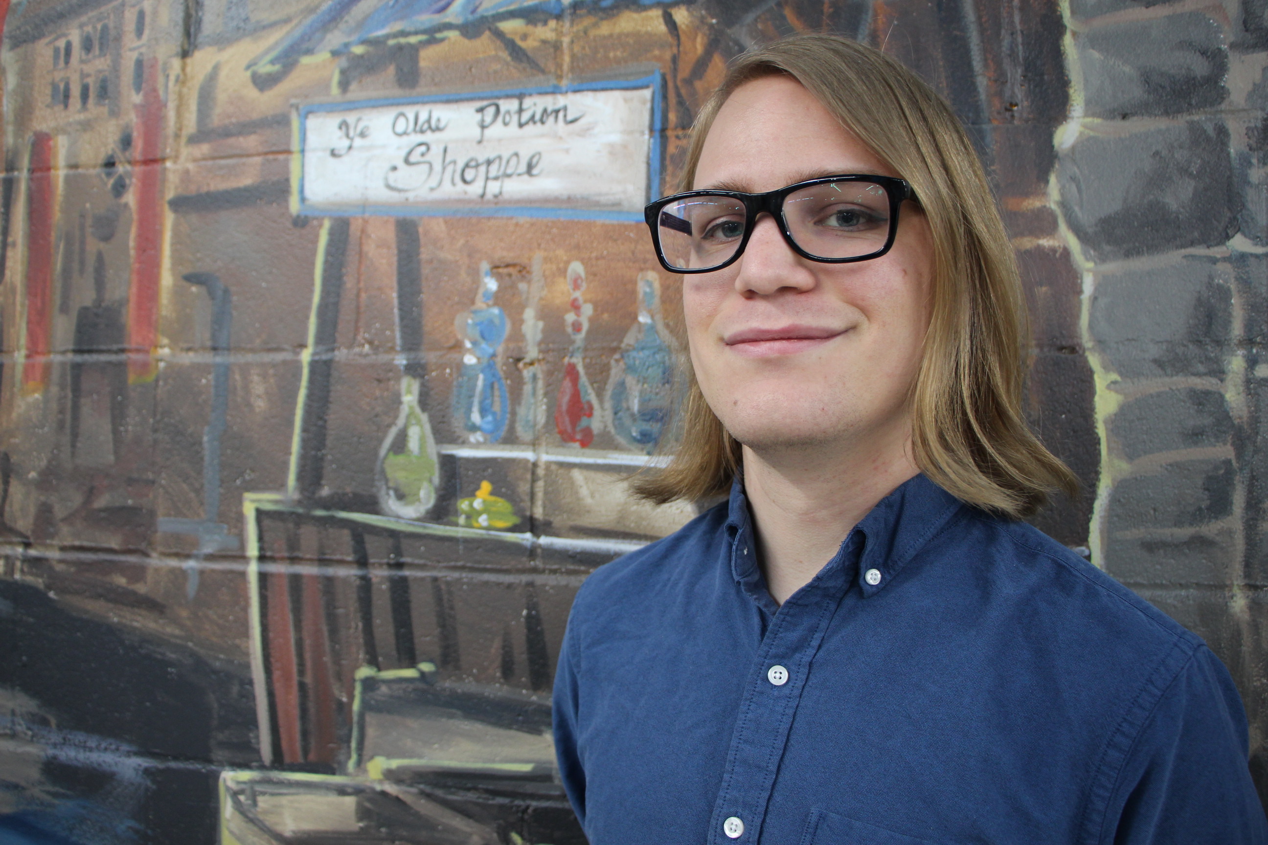 Jonas Pagé, a supervisor at GameKnight Games and Cool Stuff in Winnipeg, says D&D has a diverse community of players.