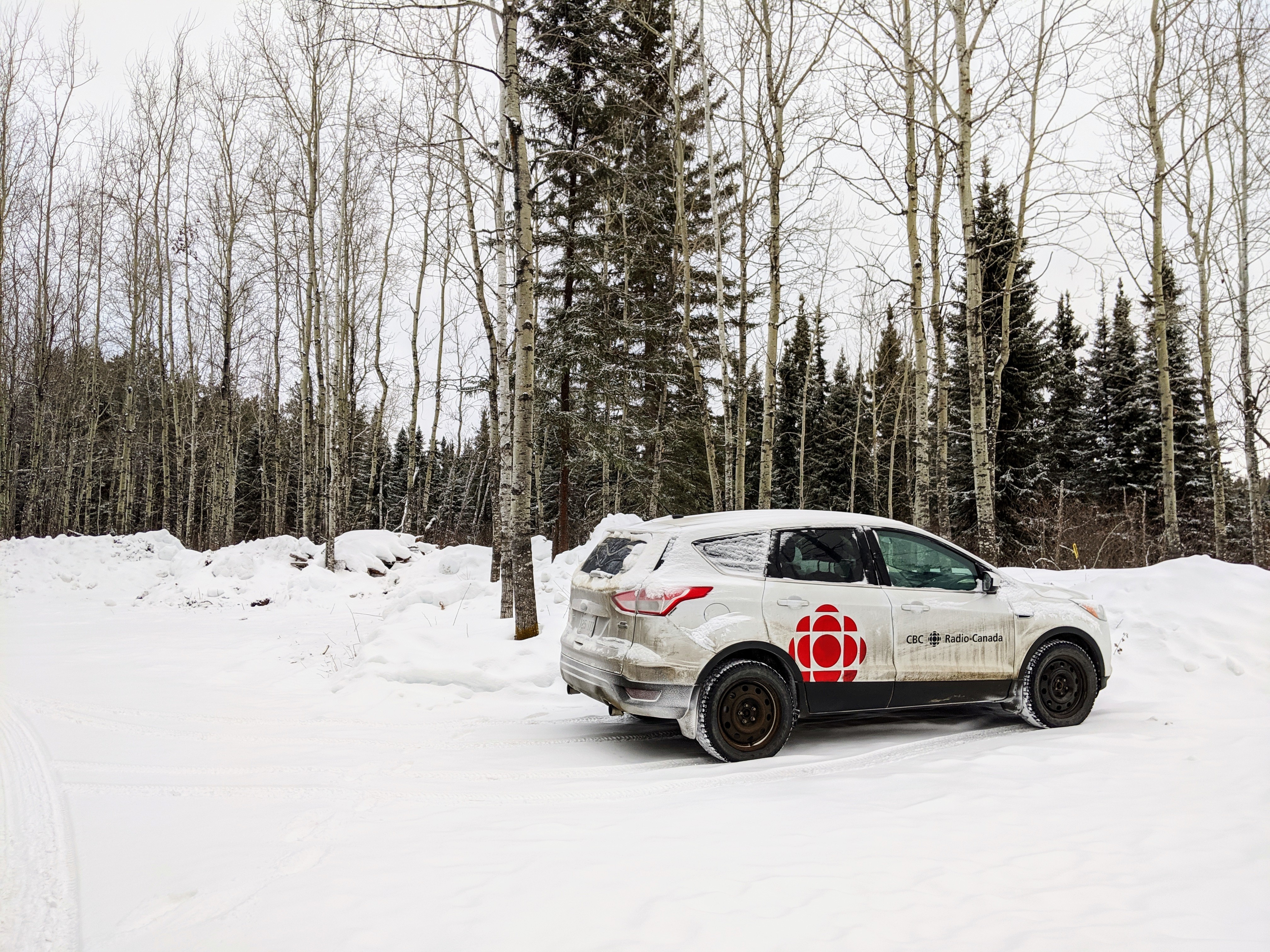 CBC Saskatchewan was able to go to the land-based education site outside of Stanley Mission, as well as a number of places in the town. (Heidi Atter/CBC)