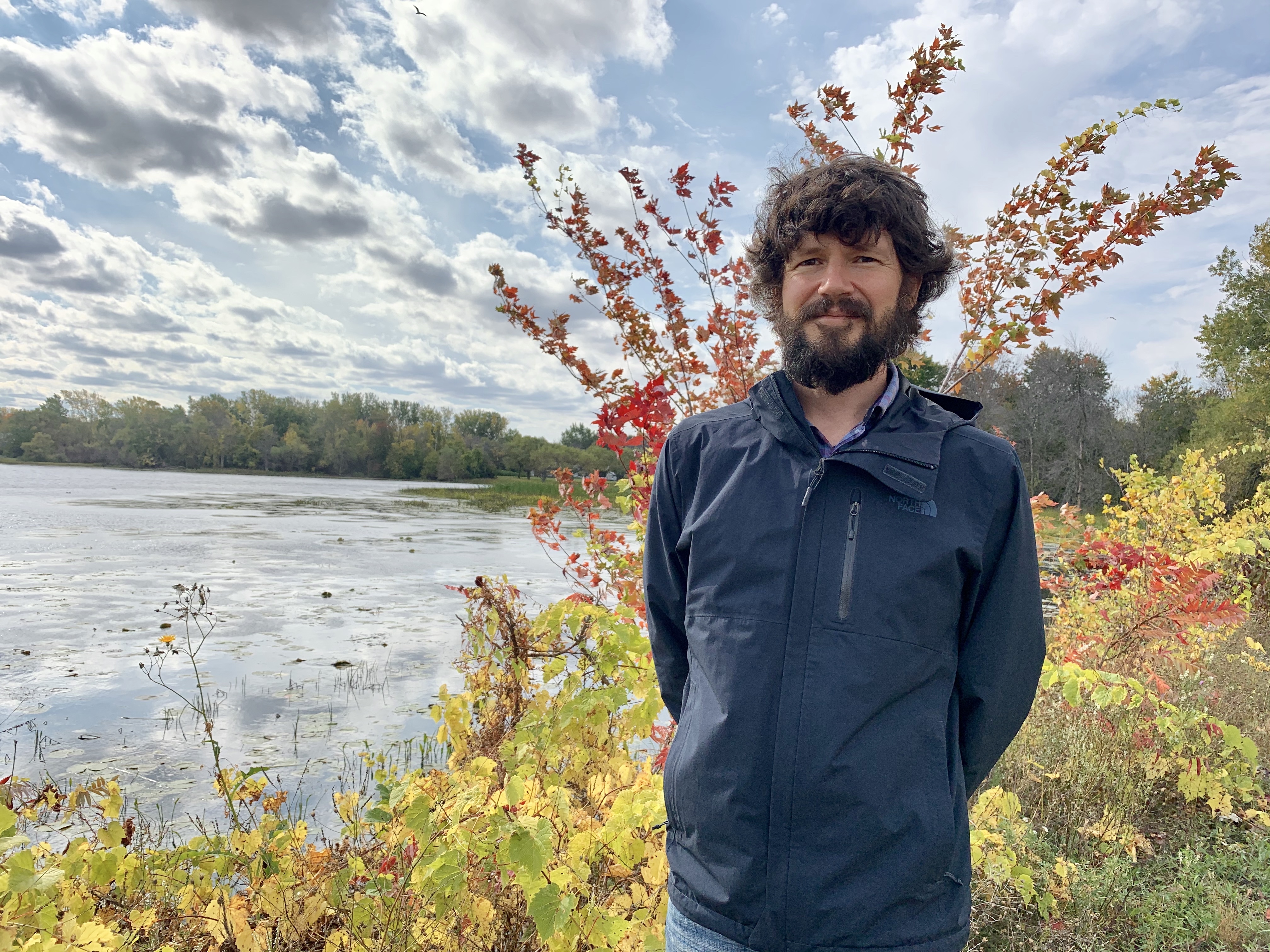 Patrick Ragaz, general manager of field science at the Mohawk Council of Kahnawake’s Environment Protection Office. (Ka’nhehsí:io Deer/CBC)