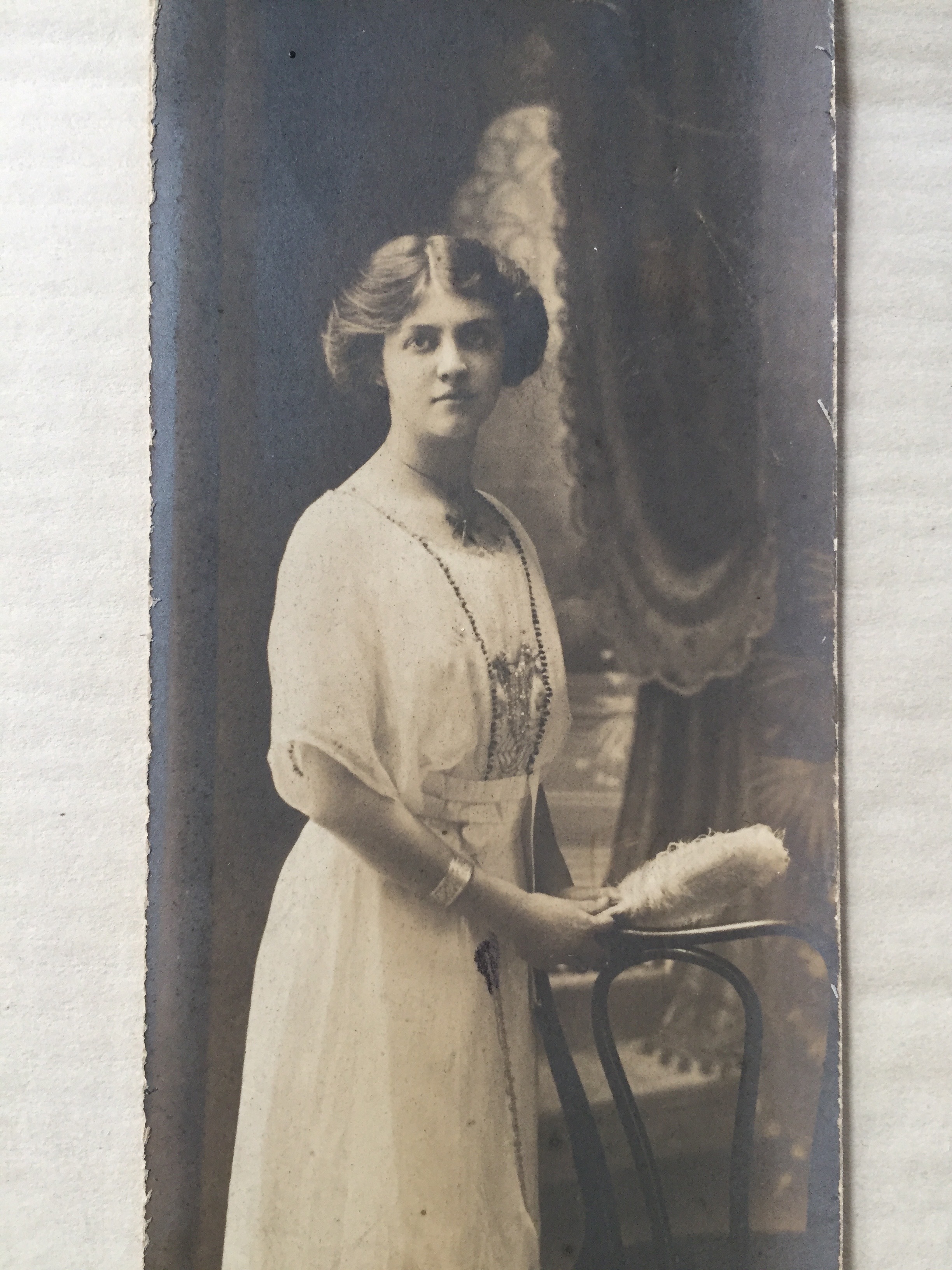 Helen Jones, seen here in 1917, worked as a music teacher before she became a war nurse. (Submitted: Howard van Allen)