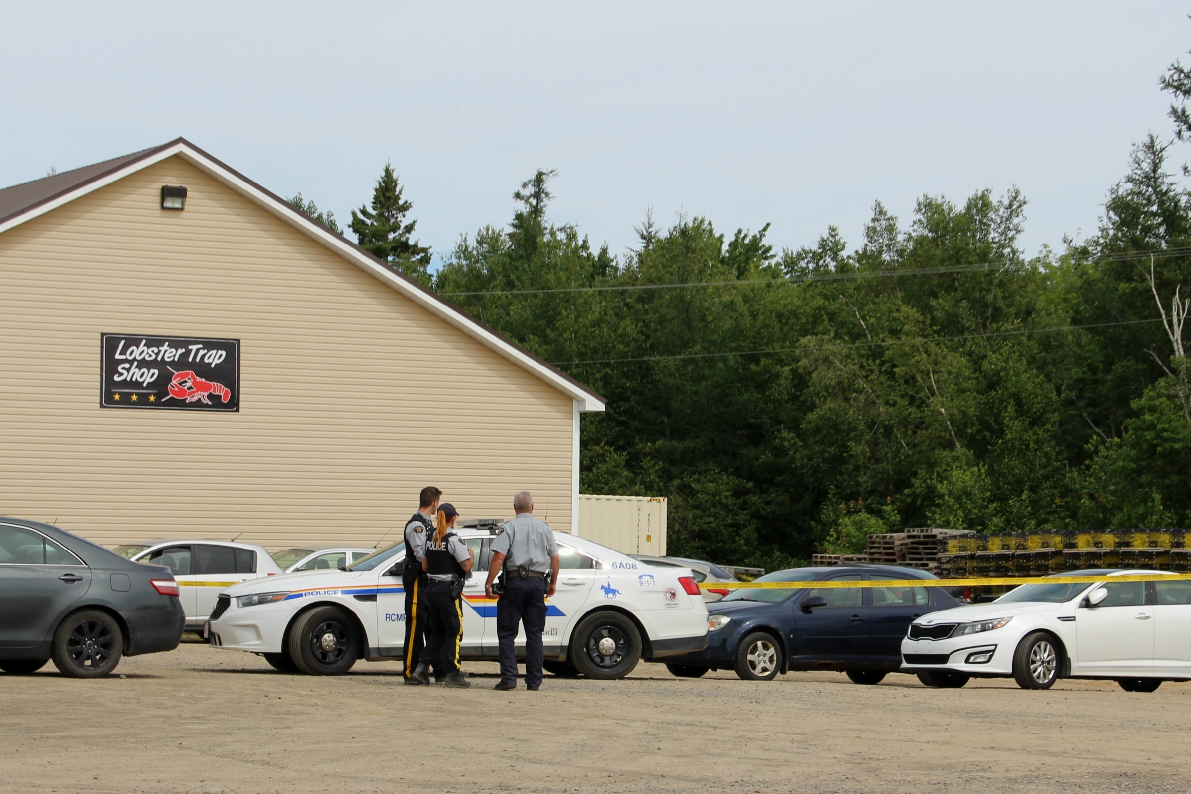 The RCMP have said almost nothing about the killing of Lisa last July at DJ Marine in Pointe-Sapin. (Shane Magee/CBC)