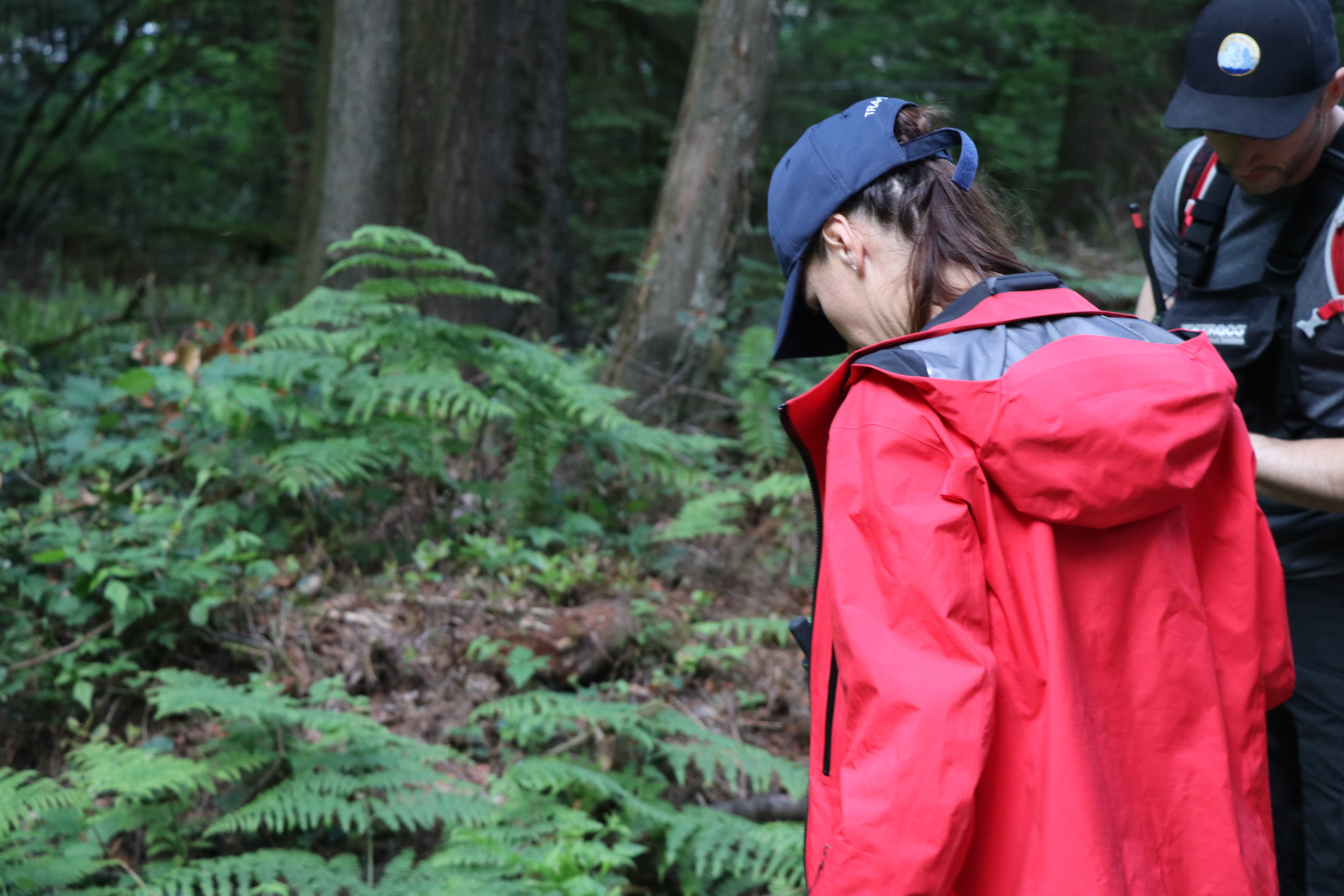 Masiar originally helped refugees before she combined her desire to help people with her love for the mountains and joined NSR. (Clare Hennig/CBC)