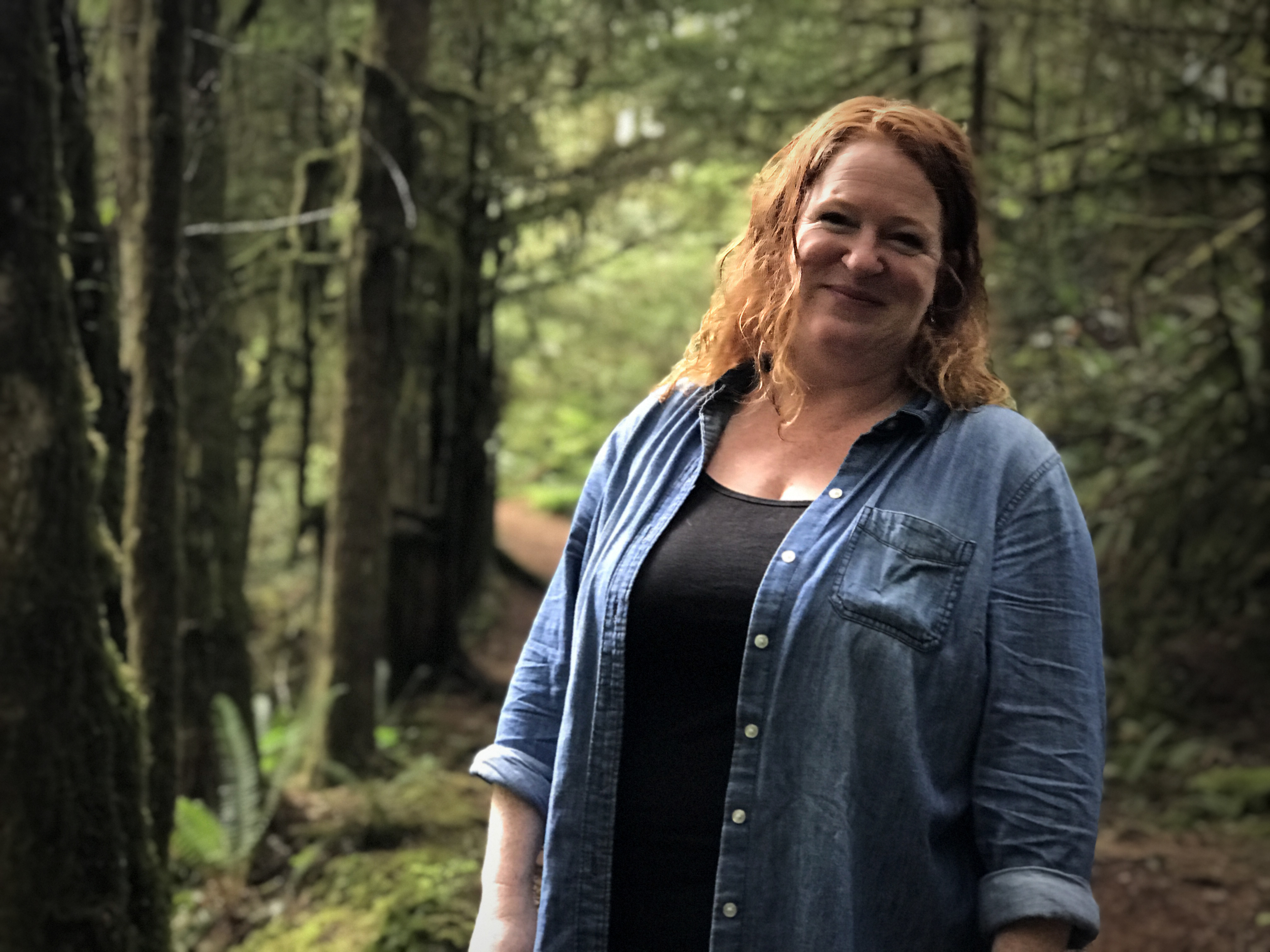 Meaghan Cursons is executive director of the Cumberland Community Forest Society. (Megan Thomas/CBC)