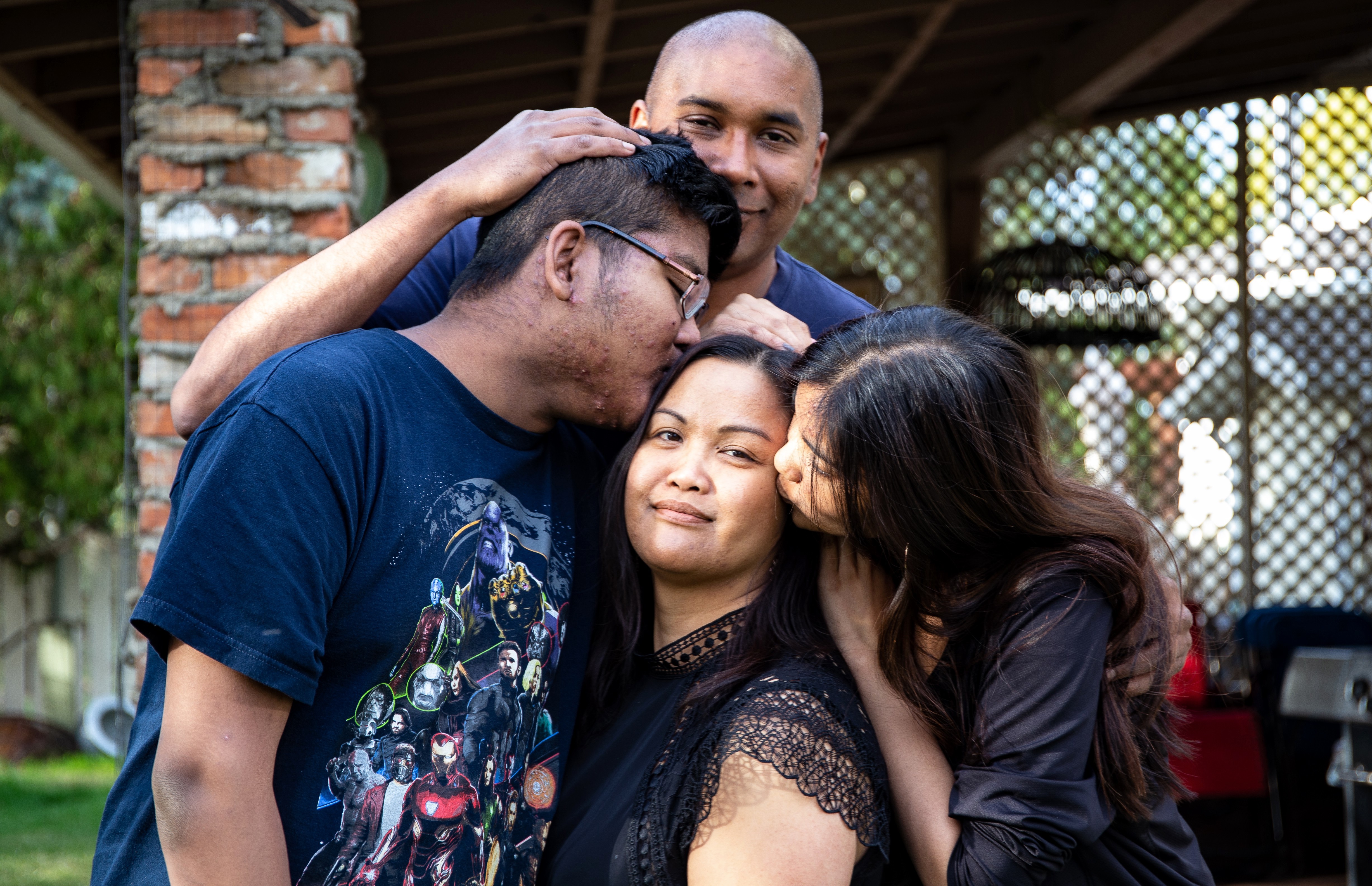 Dotimas does what she can to keep her children connected to their roots. (Emily Rendell-Watson/CBC)