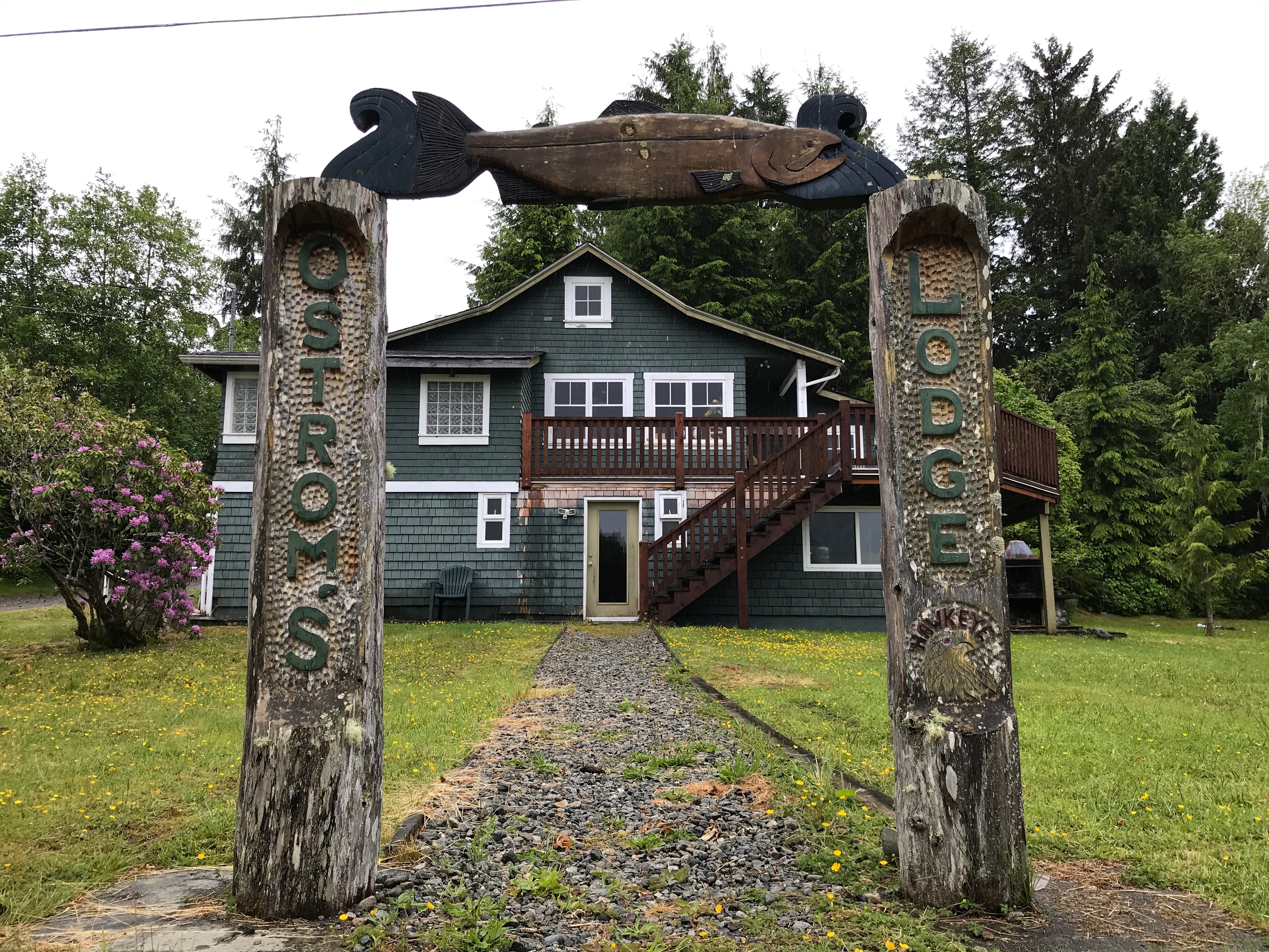 Ostrom's Lodge is one of 11 tourism properties purchased in 2016 by the Huu-ay-aht. (Megan Thomas/CBC)