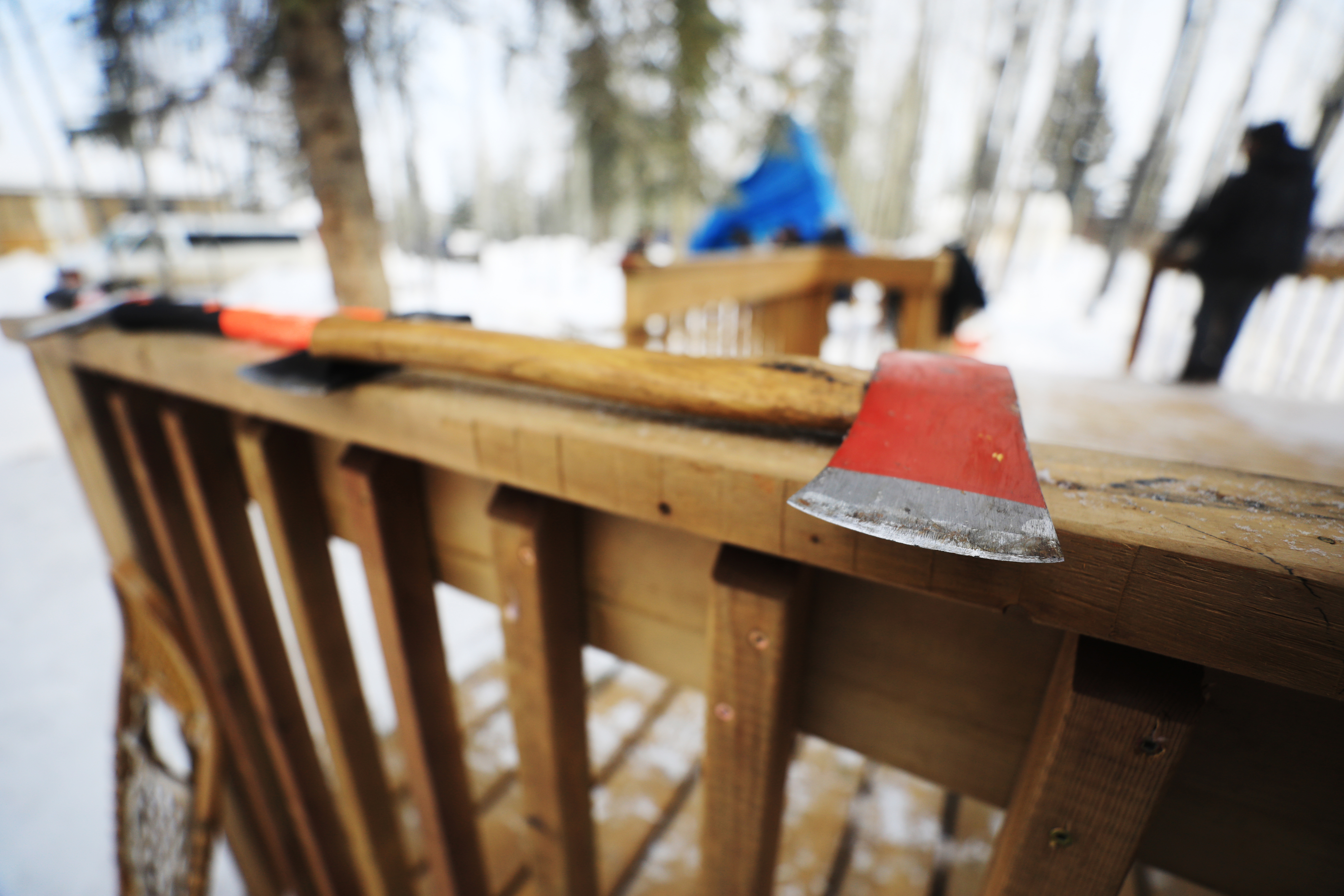 Students learn how to use many tools during their lessons. (Heidi Atter/CBC)