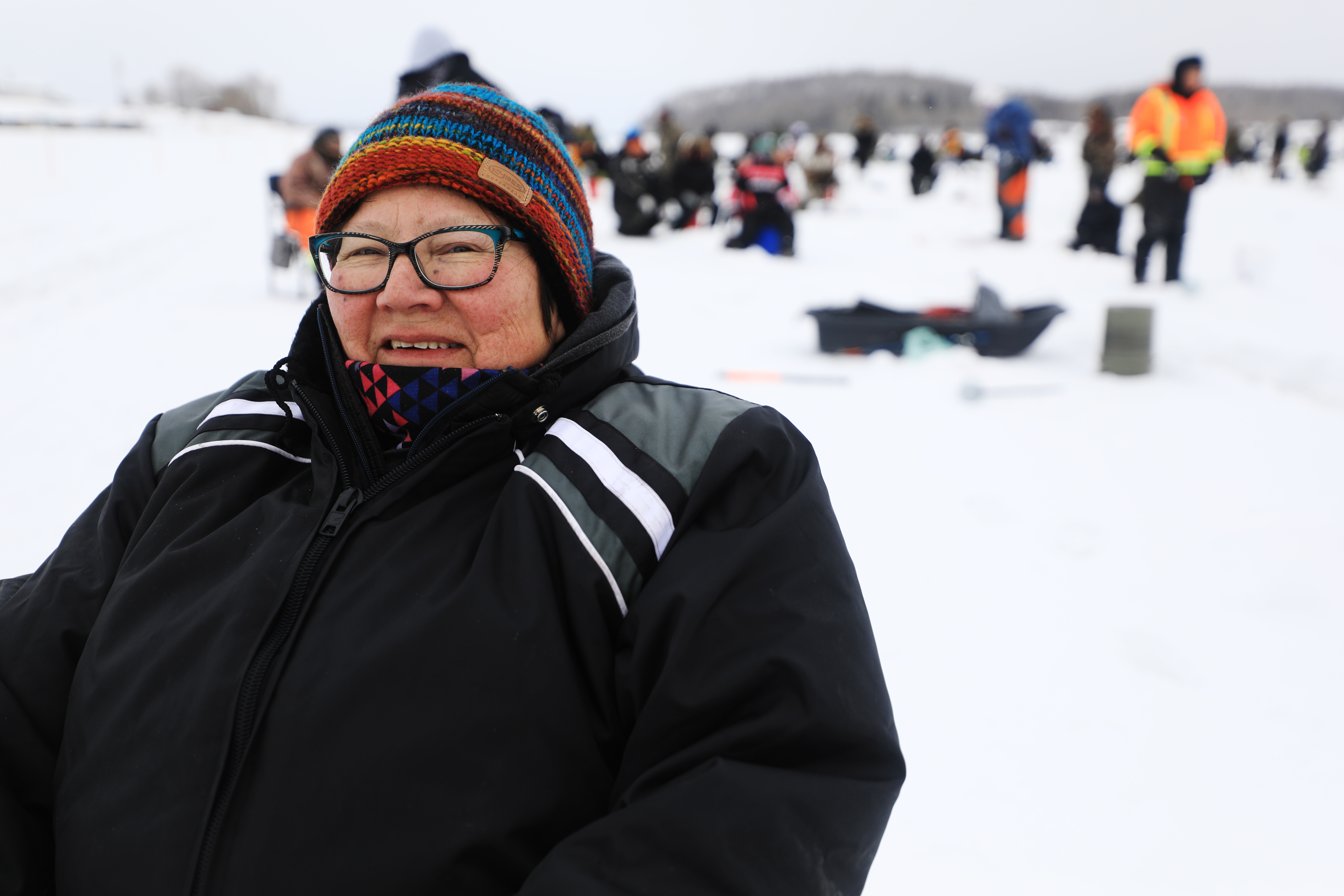 Sallie McLeod is the director of education for the Amachewespimawin First Nation. (Heidi Atter/CBC)