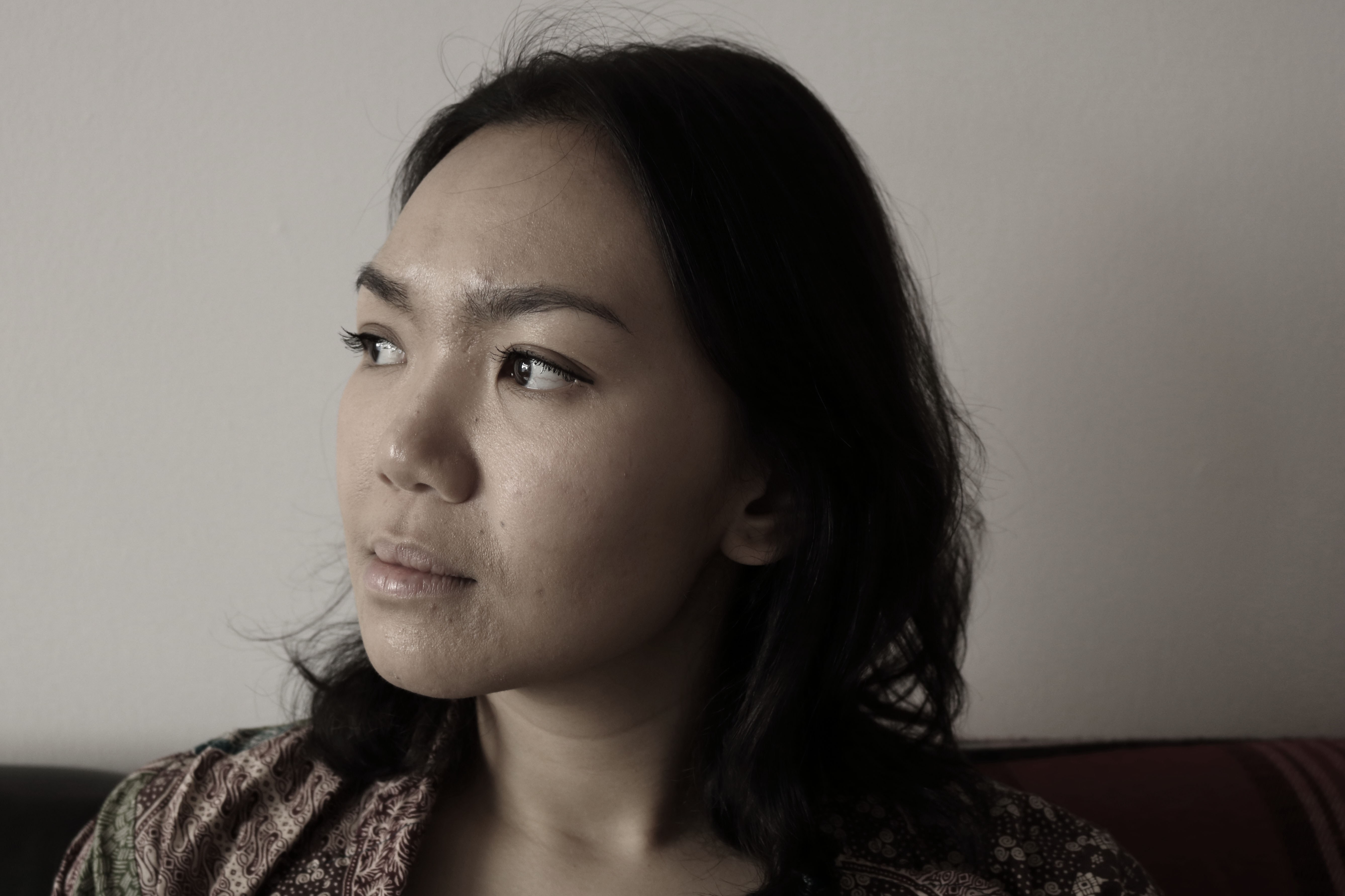 Khairunnisa Ayutami Intiar, a 26-year-old writer, activist and volunteer, lived in Afghanistan, India, Vietnam, Iran, Yemen, Uzbekistan and her native Indonesia before settling in Moncton. She said New Brunswick is far more diverse than many people realize. (Julia Wright/CBC)