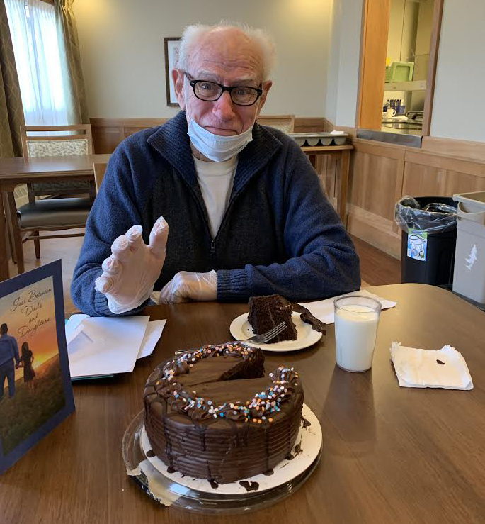 Jack celebrating his 79th birthday in December. (Submitted by Susan O’Dell-Ring)