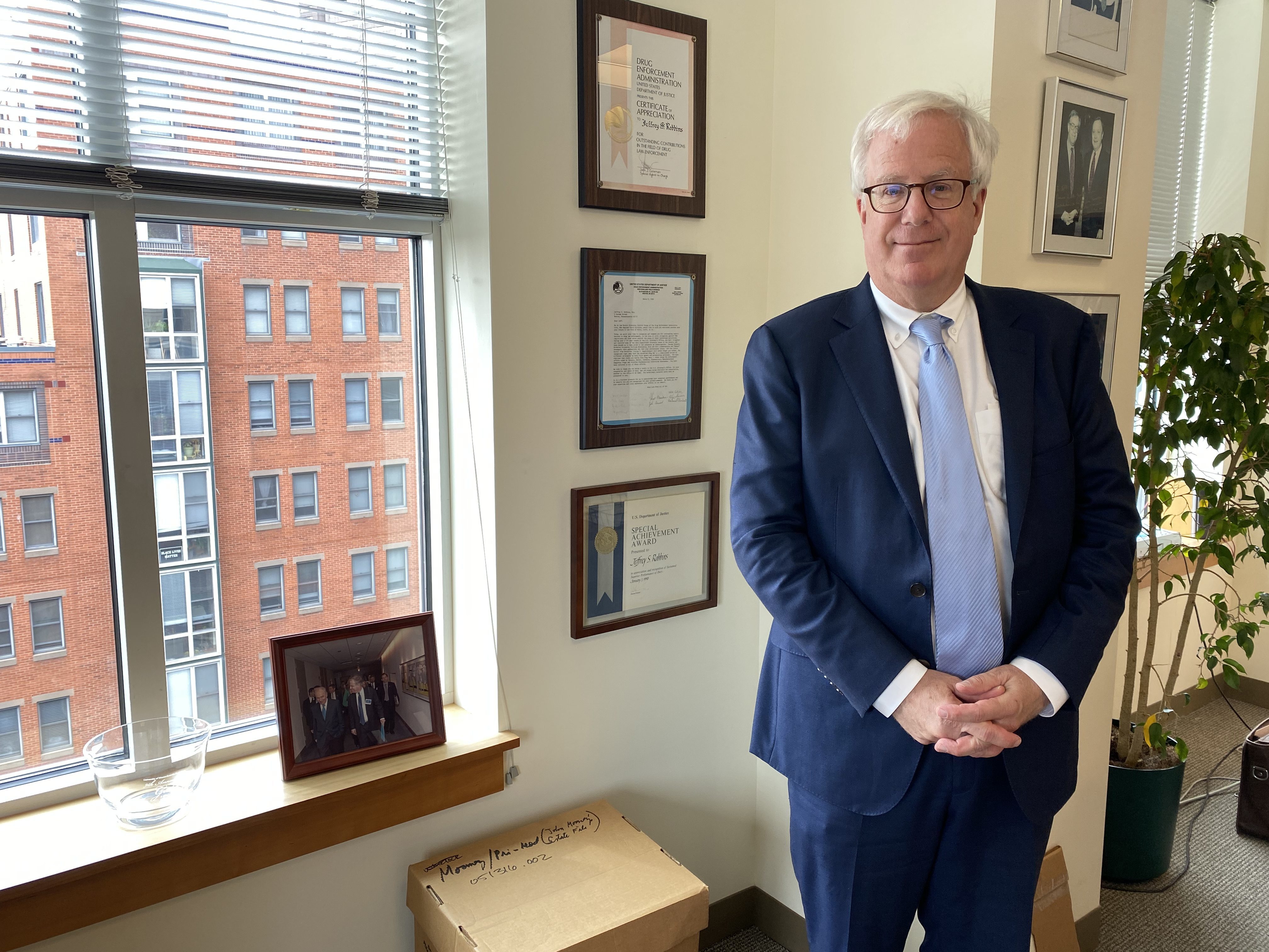 Boston attorney Jeffrey Robbins represents the Community of Jesus and denies it has any connections or responsibility for decades of systemic abuse at Grenville Christian College. (Timothy Sawa/CBC)