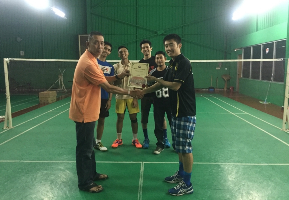 In Malaysia, Zhang wasn’t able to complete the training because of the strain on his body, but his coach gave him a certificate anyway for trying to participate. (Submitted)