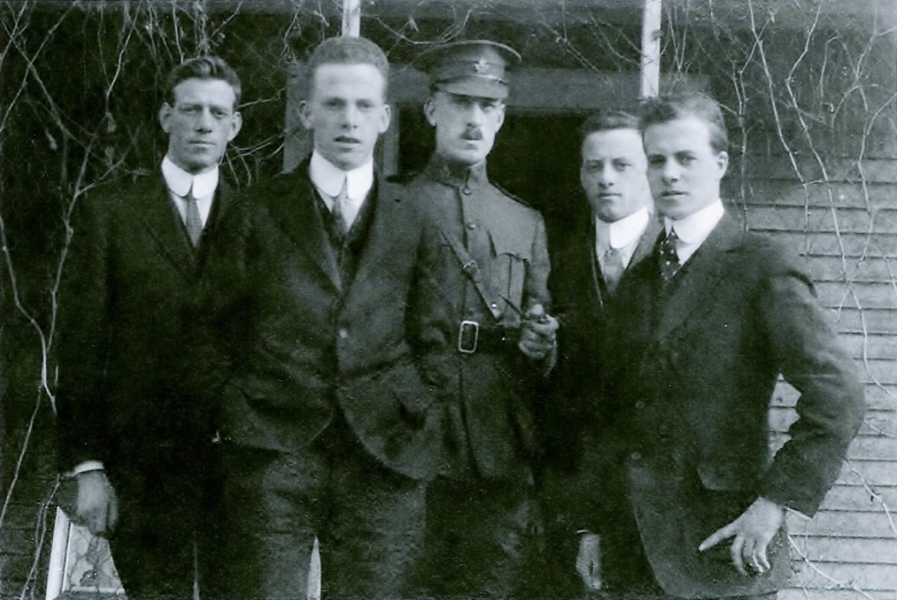 All but one of the Laubach sons enlisted in the First World War. (RSO Archives)