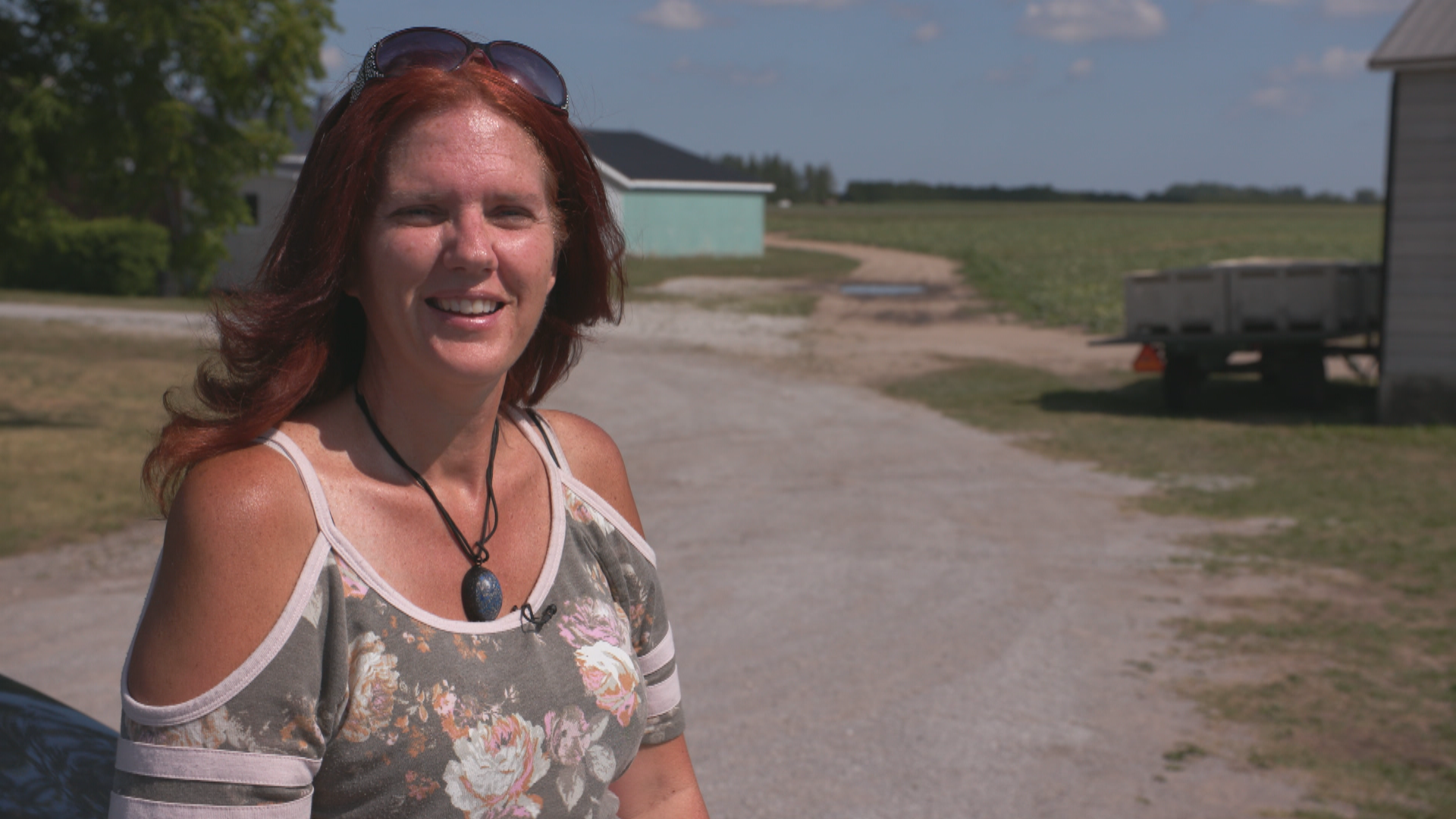 Norfolk County resident and activist Leanne Arnal is concerned about how farm workers are being treated during the pandemic. (Andy Hincenbergs/CBC) 