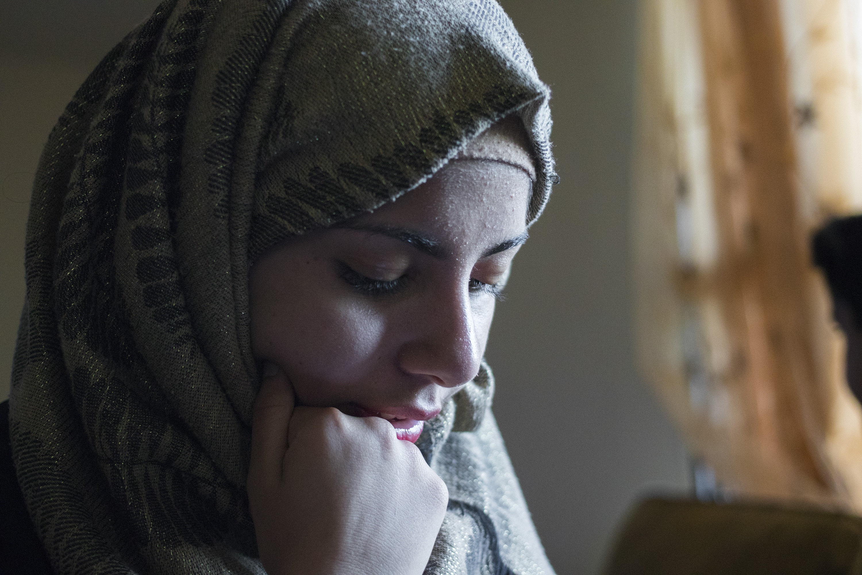 Marwa Harb, 16, at her home in Halifax. (Dave Irish/CBC)