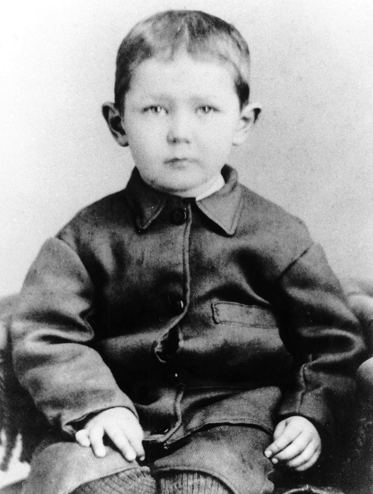 McCrae, at about age four. (Guelph Museums)