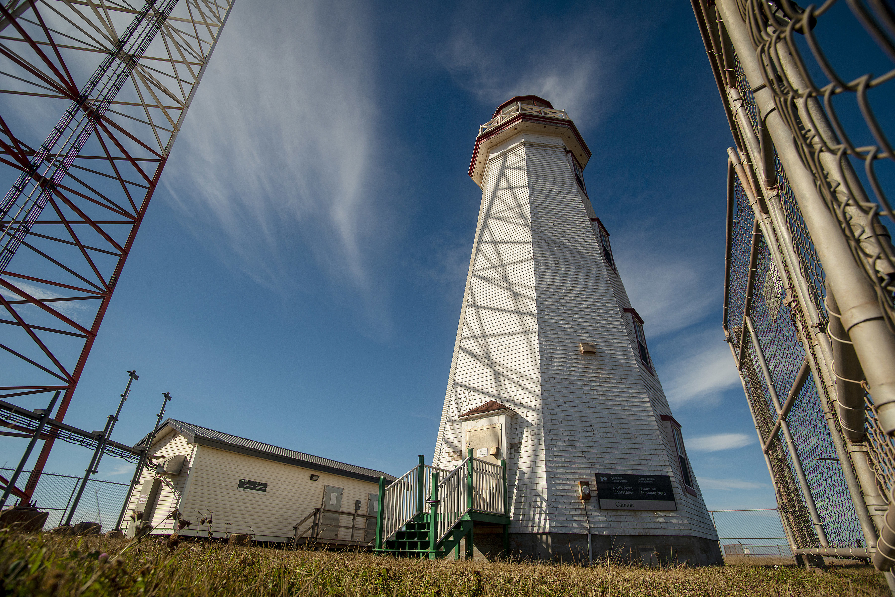 In 2013, the North Cape Lighthouse was awarded a provincially-designated Heritage Place plaque and certificate. (Brian McInnis/CBC)